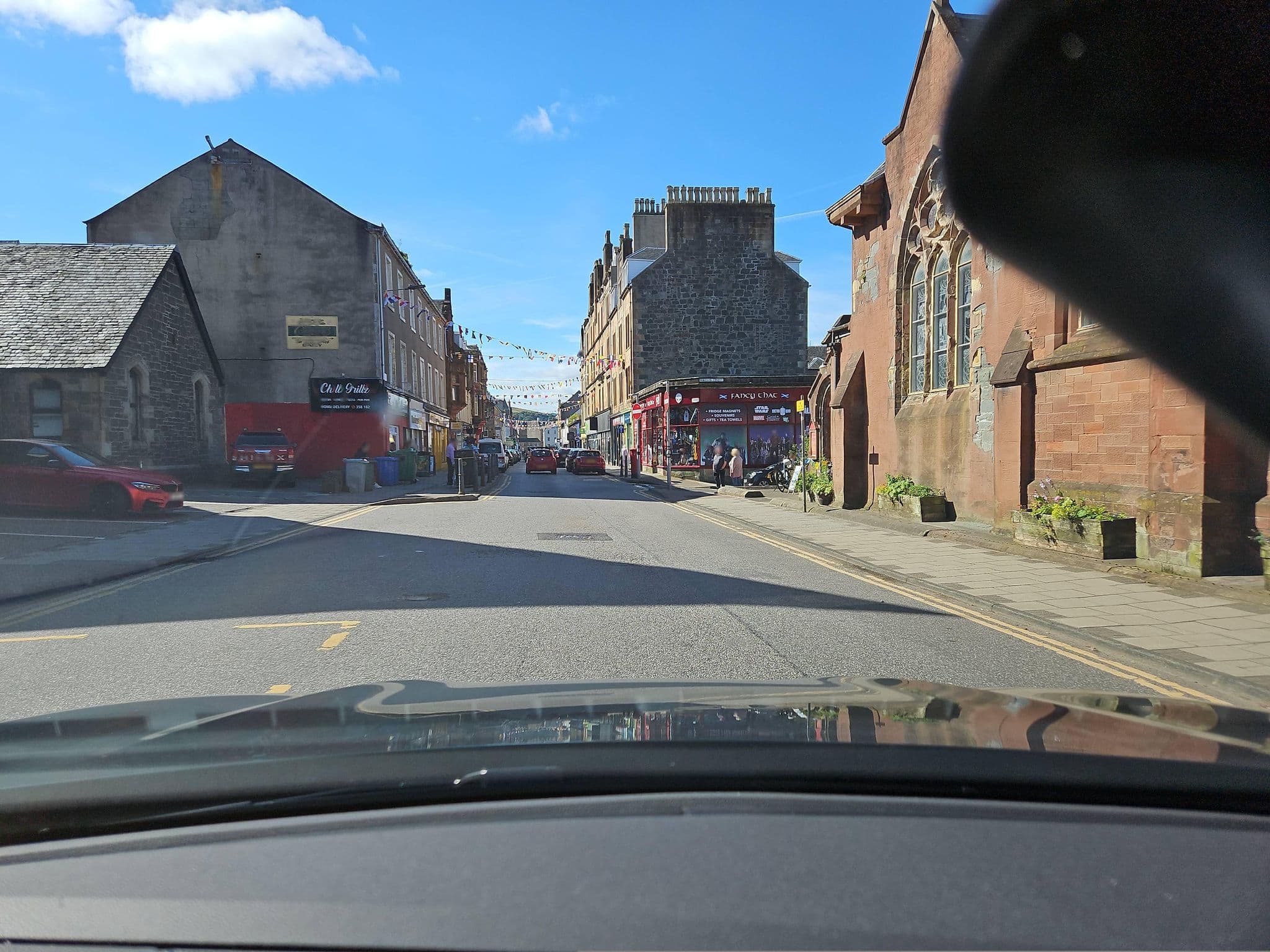 Street view near The Scot, Oban
