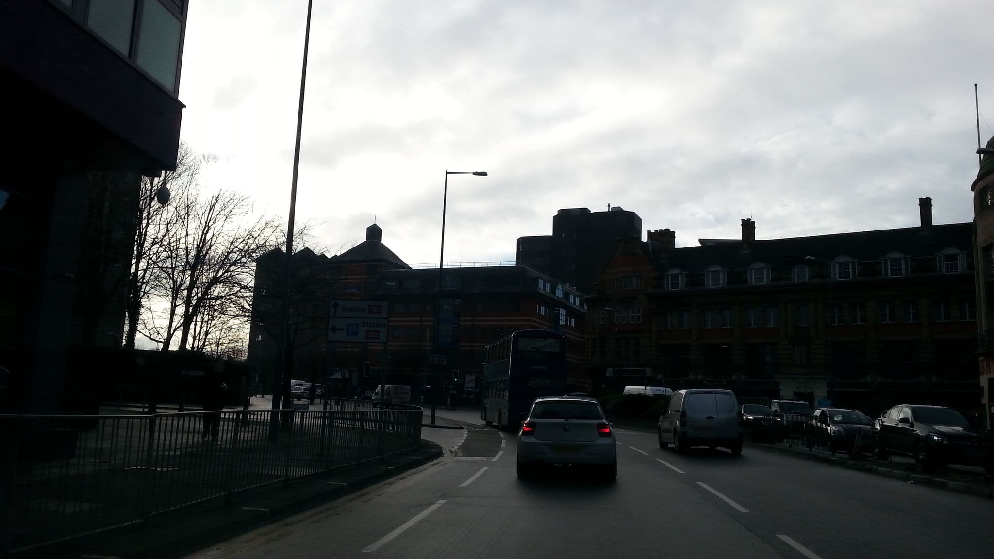 Street view near Premier Inn, Leicester — © adam2 (CC BY-SA · Mapillary)