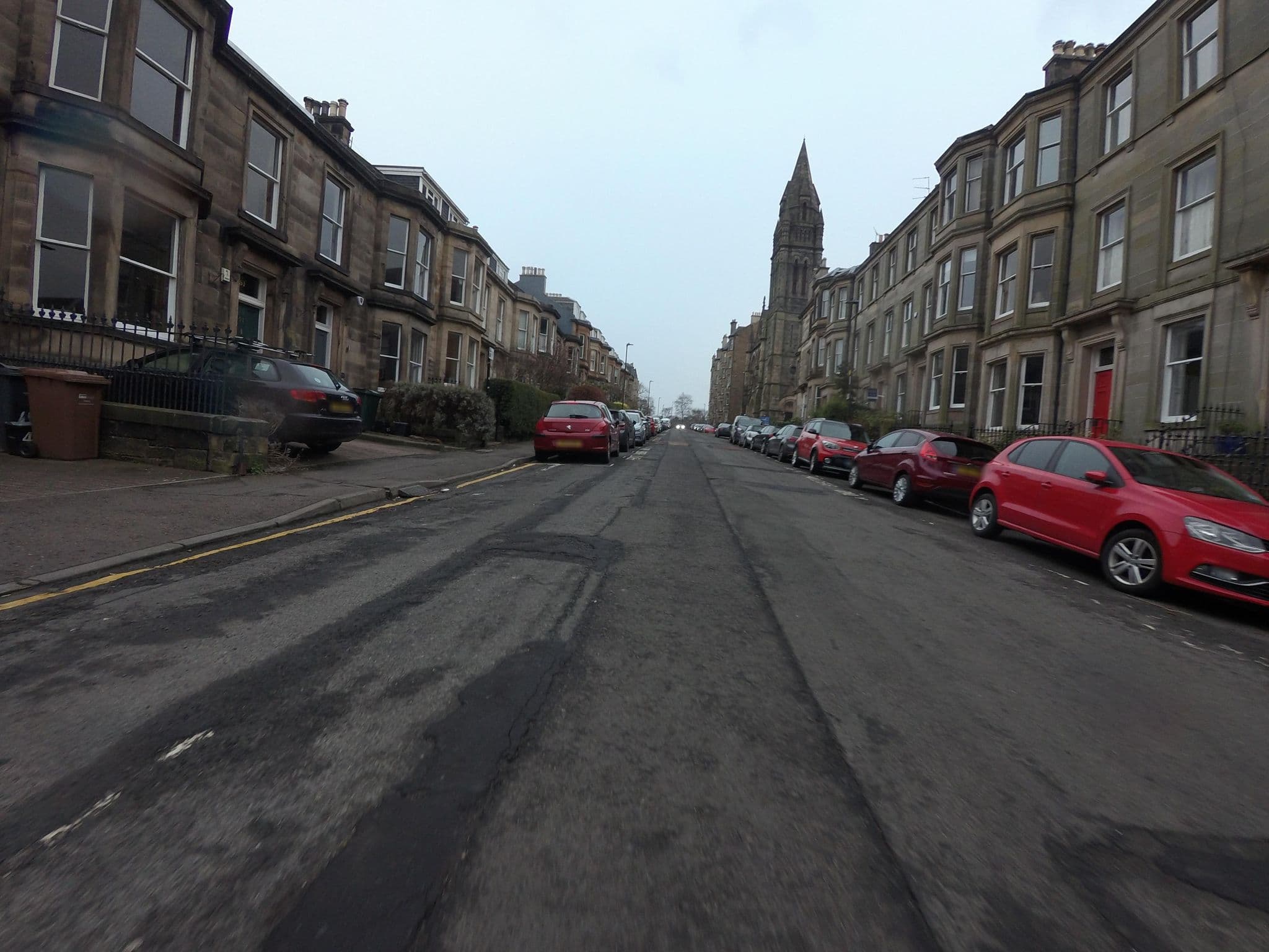 Street view near Cluaran House, Edinburgh