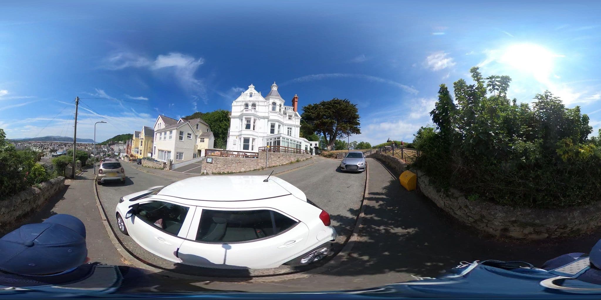 Street view near Messina Hotel, Llandudno