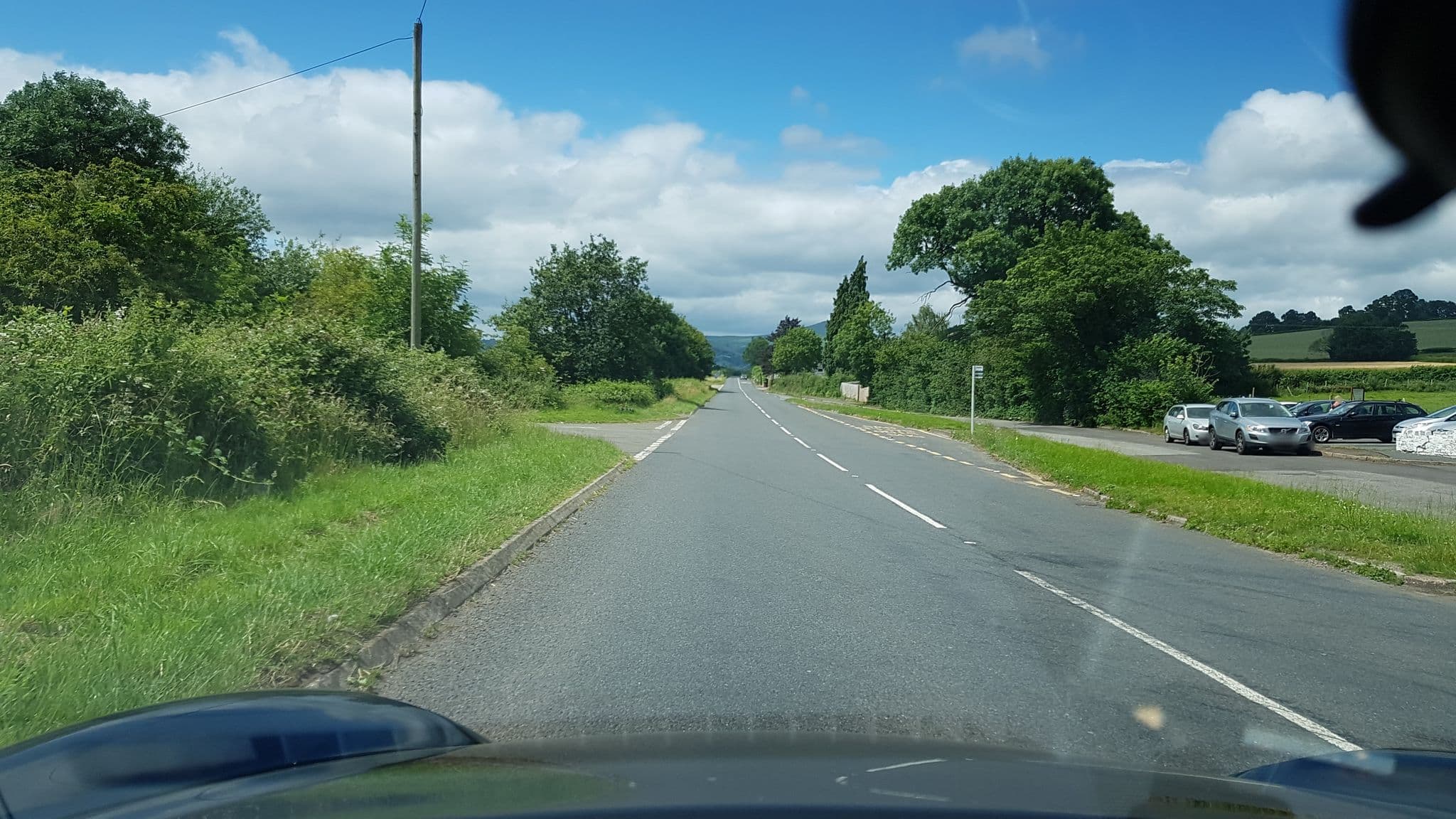 Street view near The Hardwick, Abergavenny — © richardc (CC BY-SA · Mapillary)