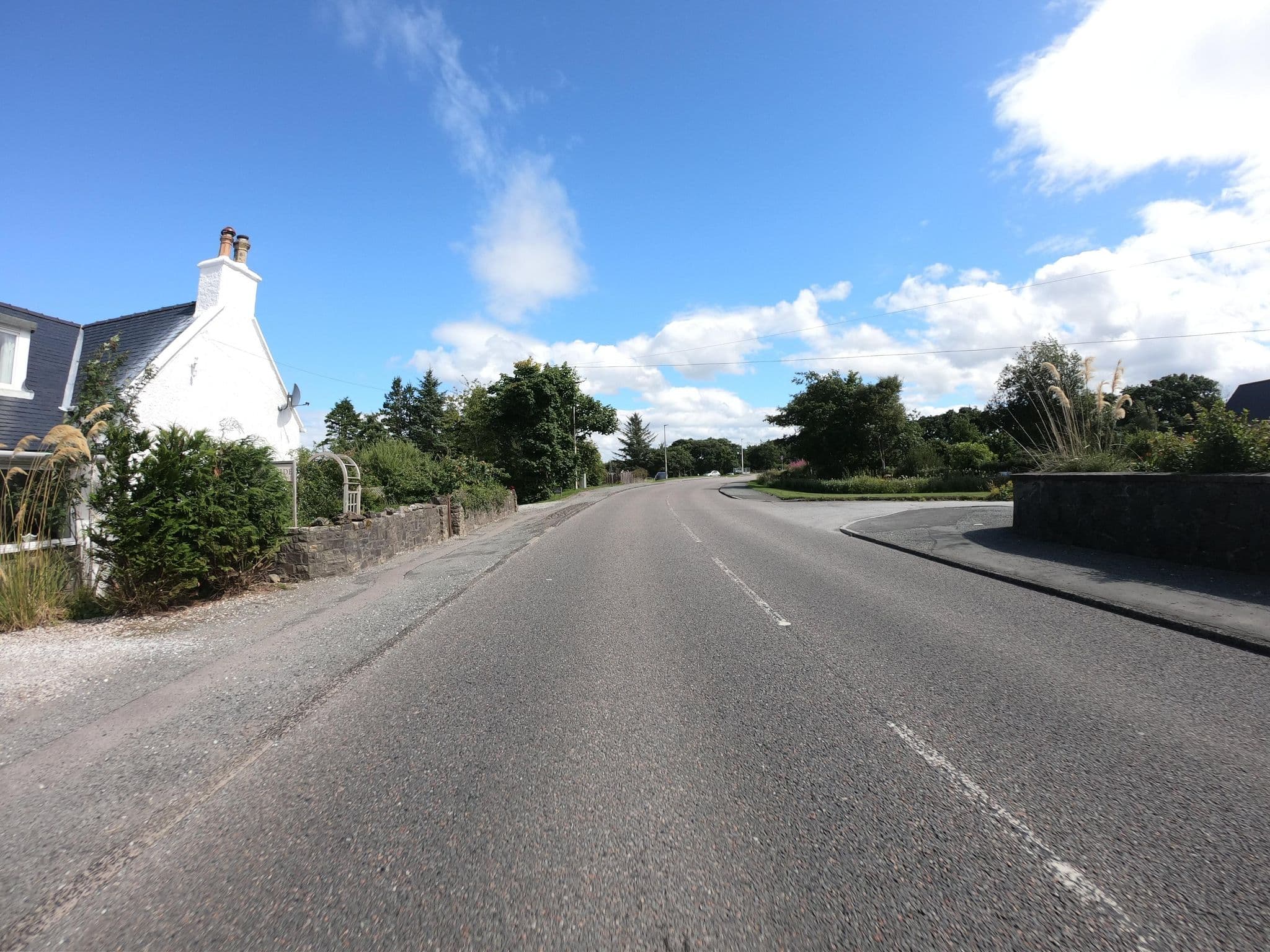 Street view near Waterside Cottage, Portree