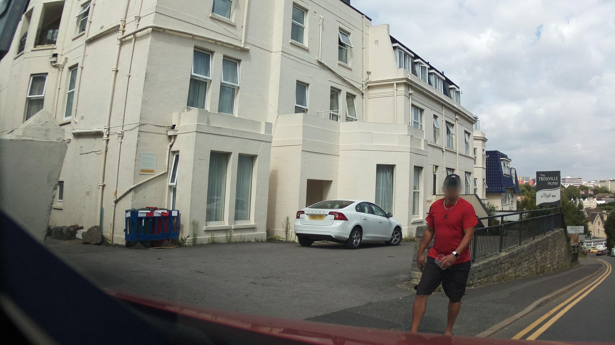 Street view near Trouville Lodge, Bournemouth