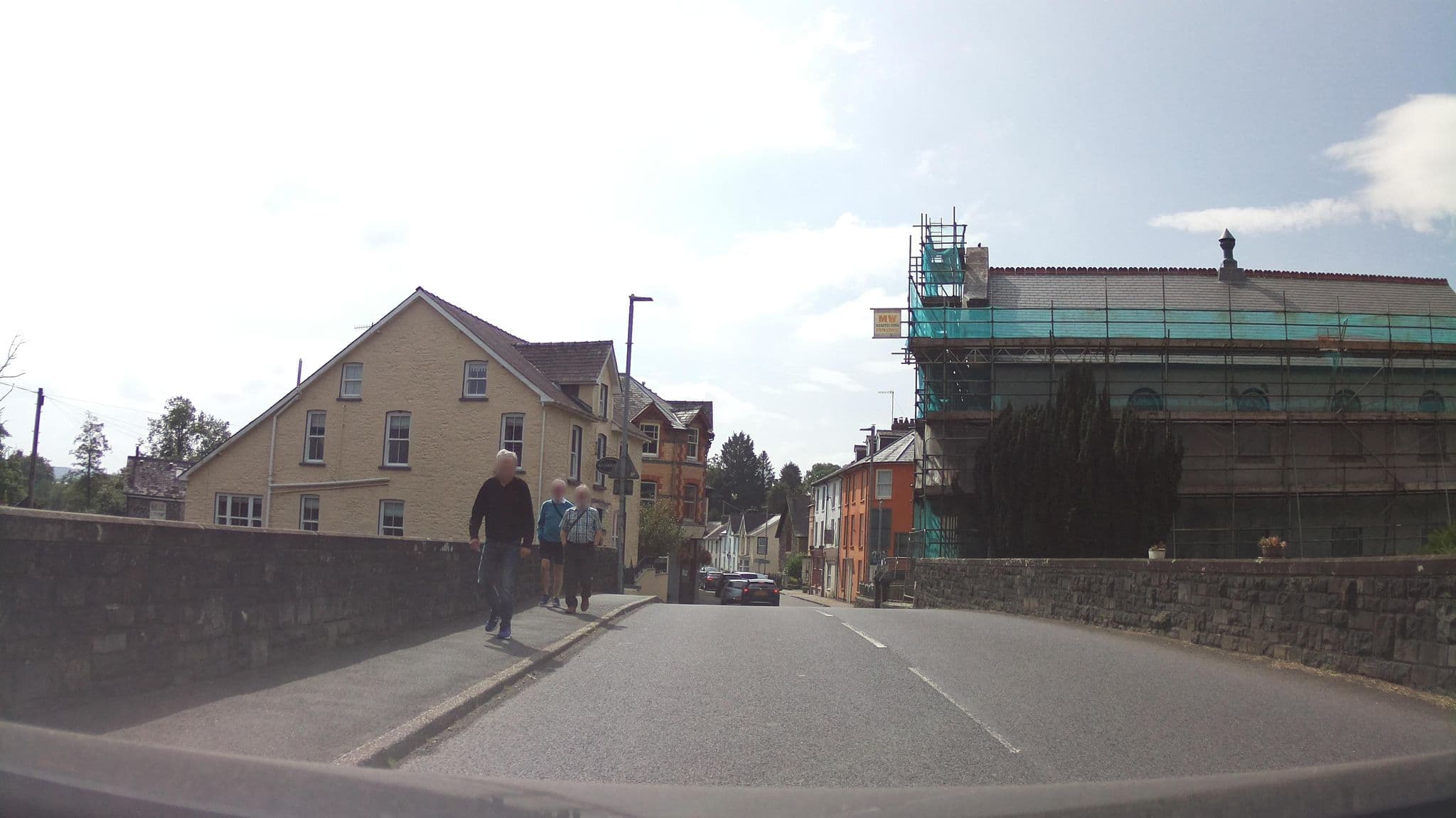 Street view near Carlton Riverside, Llandovery — © southglos (CC BY-SA · Mapillary)