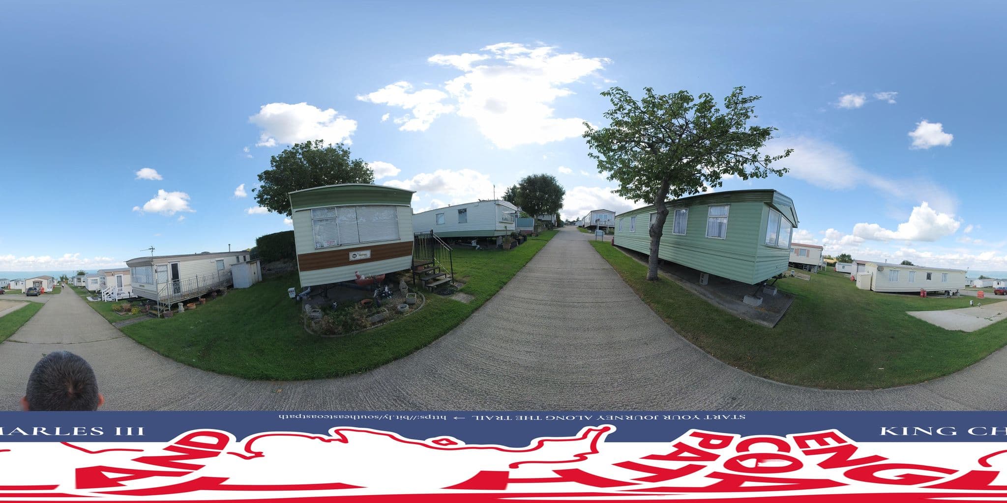 Street view near Seacliff Holiday Park, Eastchurch — © EnglandCoastPath (CC BY-SA · Mapillary)