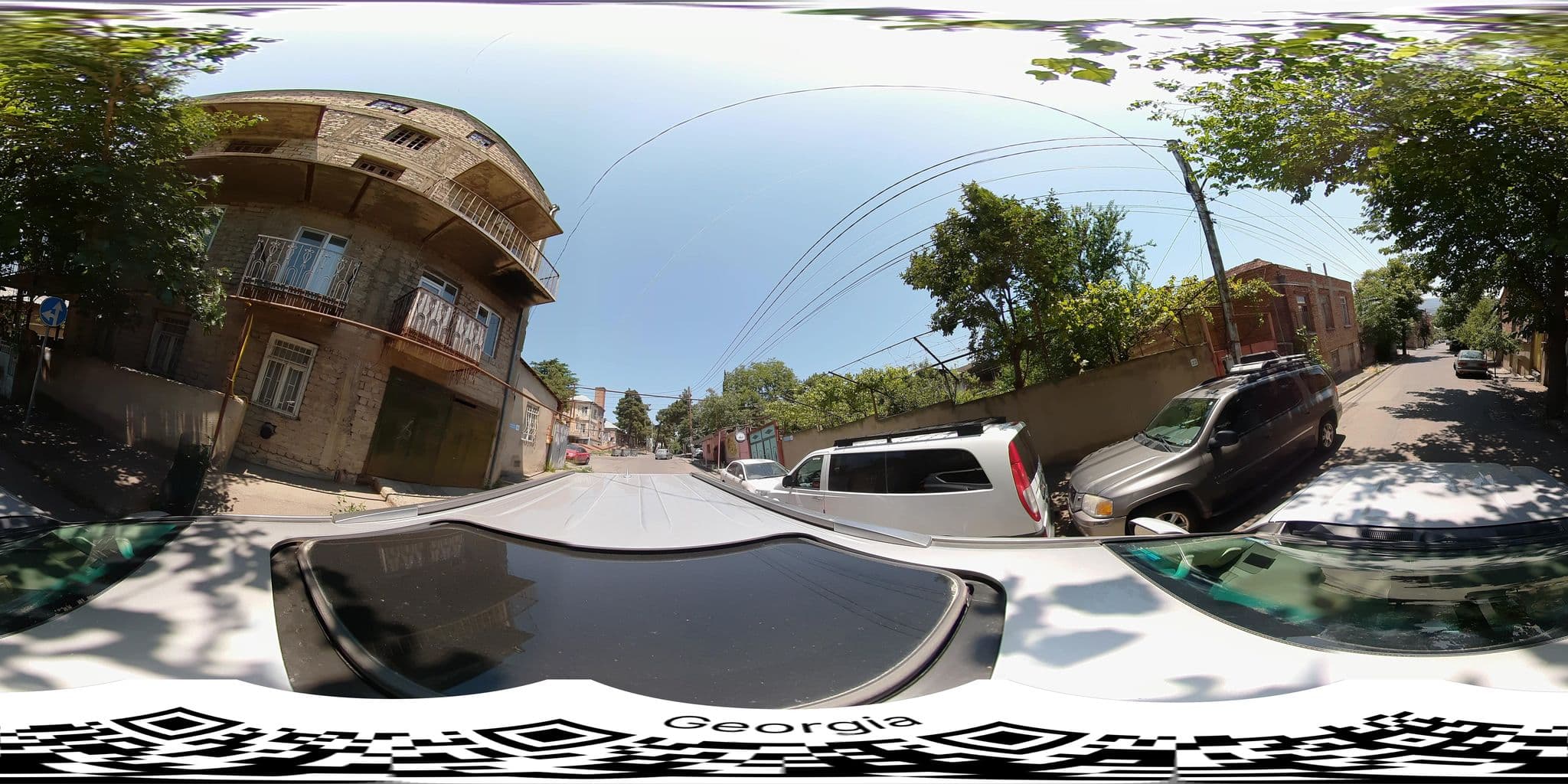 Street view near One Two Three, Tbilisi