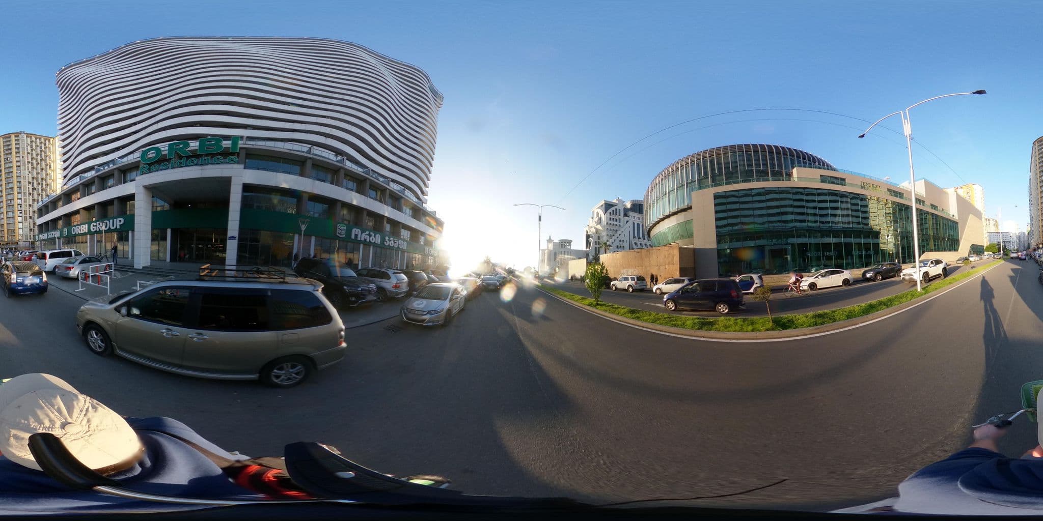 Street view near Sky inn, Batumi