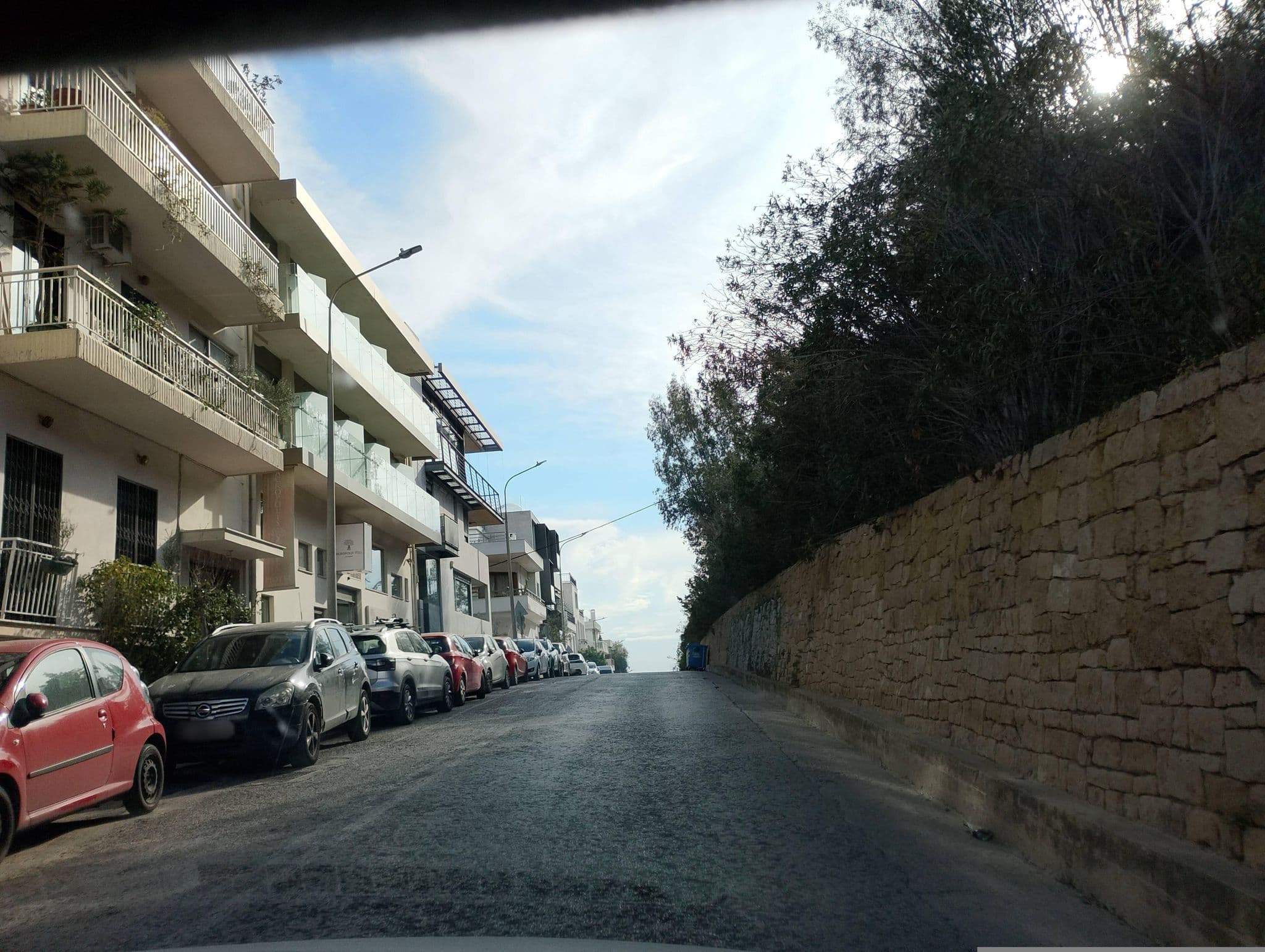 Street view near Acropolis Hill, Athens