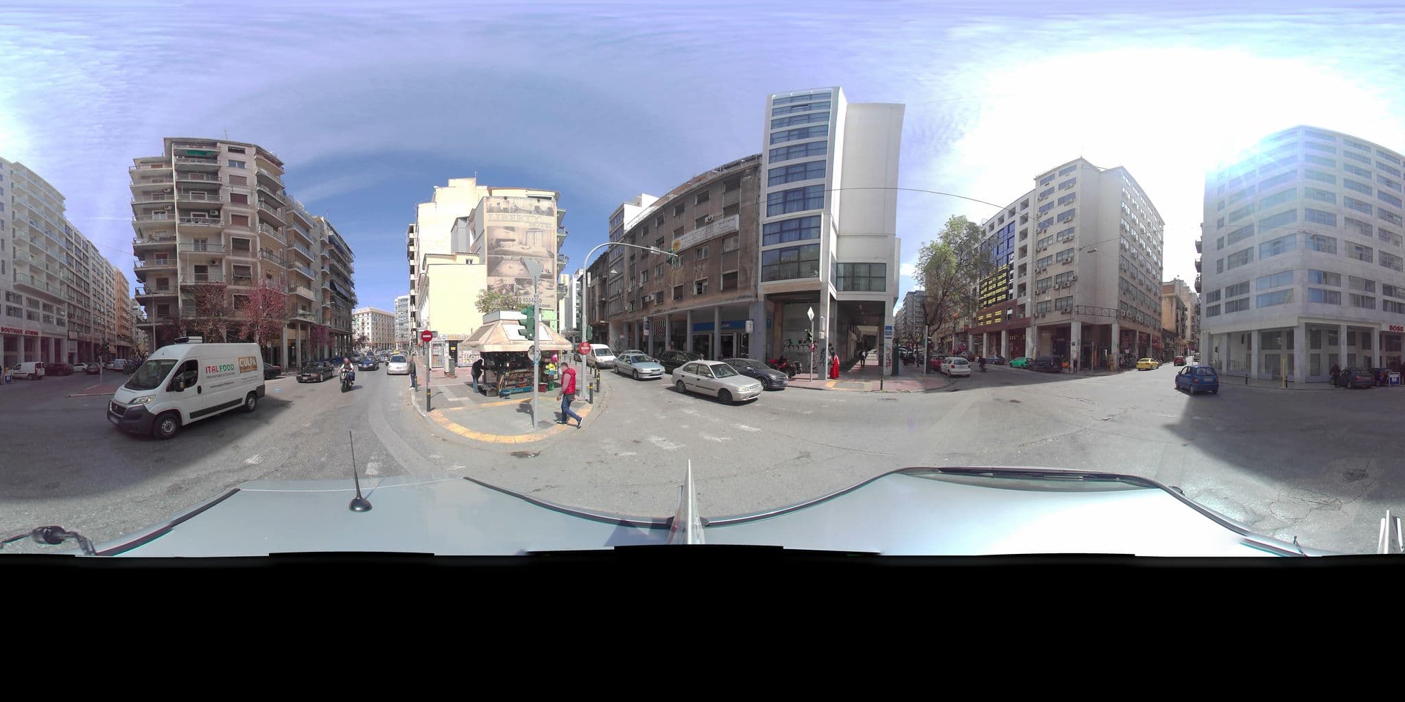 Street view near Athens house, Athens