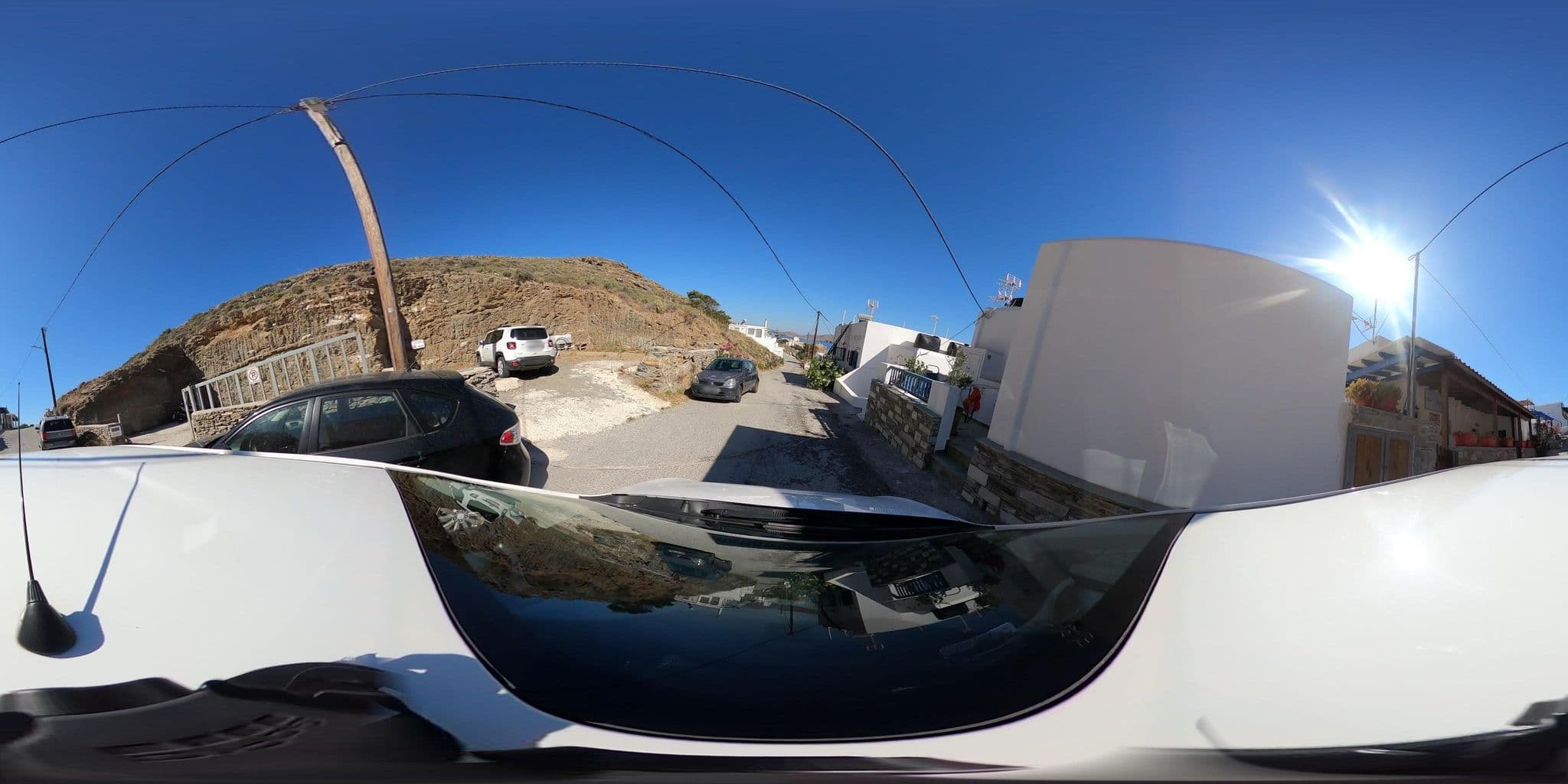 Street view near Litsas studios, Lávrio — © katagrafes (CC BY-SA · Mapillary)