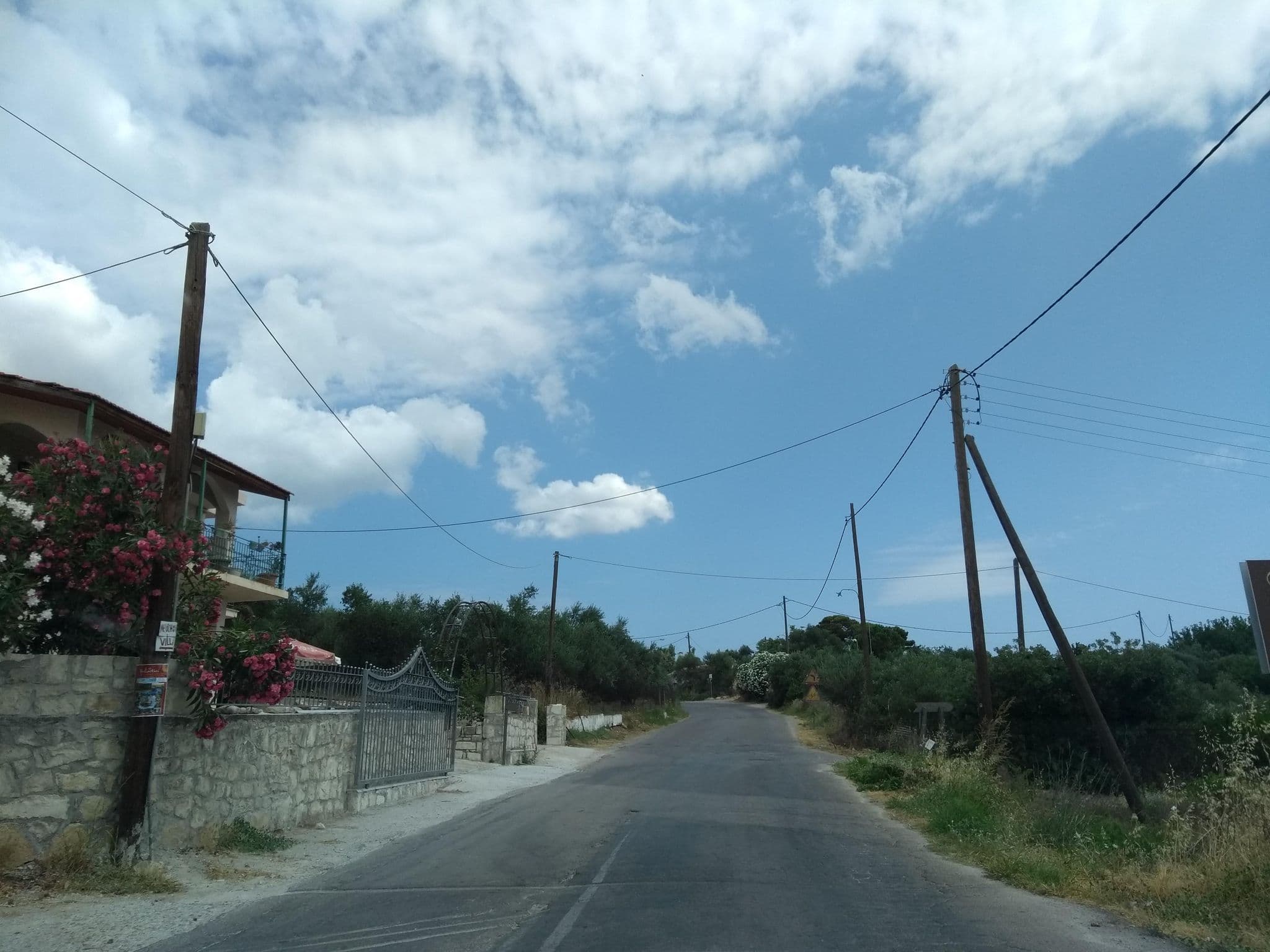 Street view near Tsivaras Villas, Kalýves — © thetornado76 (CC BY-SA · Mapillary)
