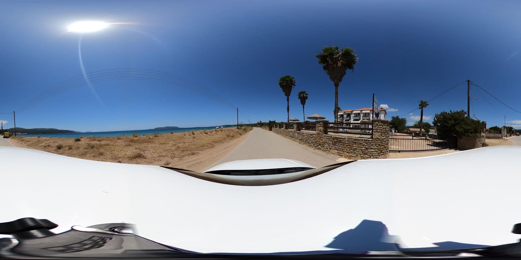 Street view near Apartments Tomaras, Methóni — © katagrafes (CC BY-SA · Mapillary)