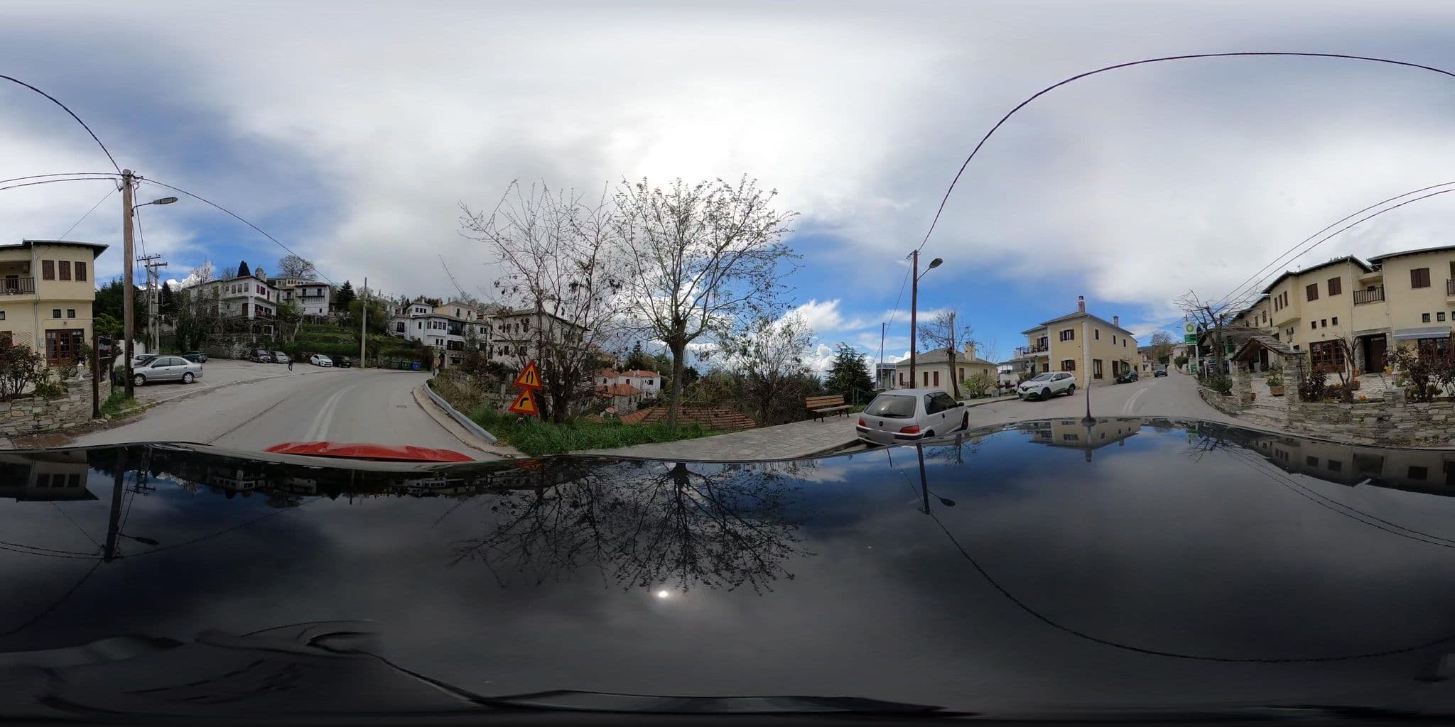 Street view near Palladio Hotel, Portariá — © RoikosSA (CC BY-SA · Mapillary)