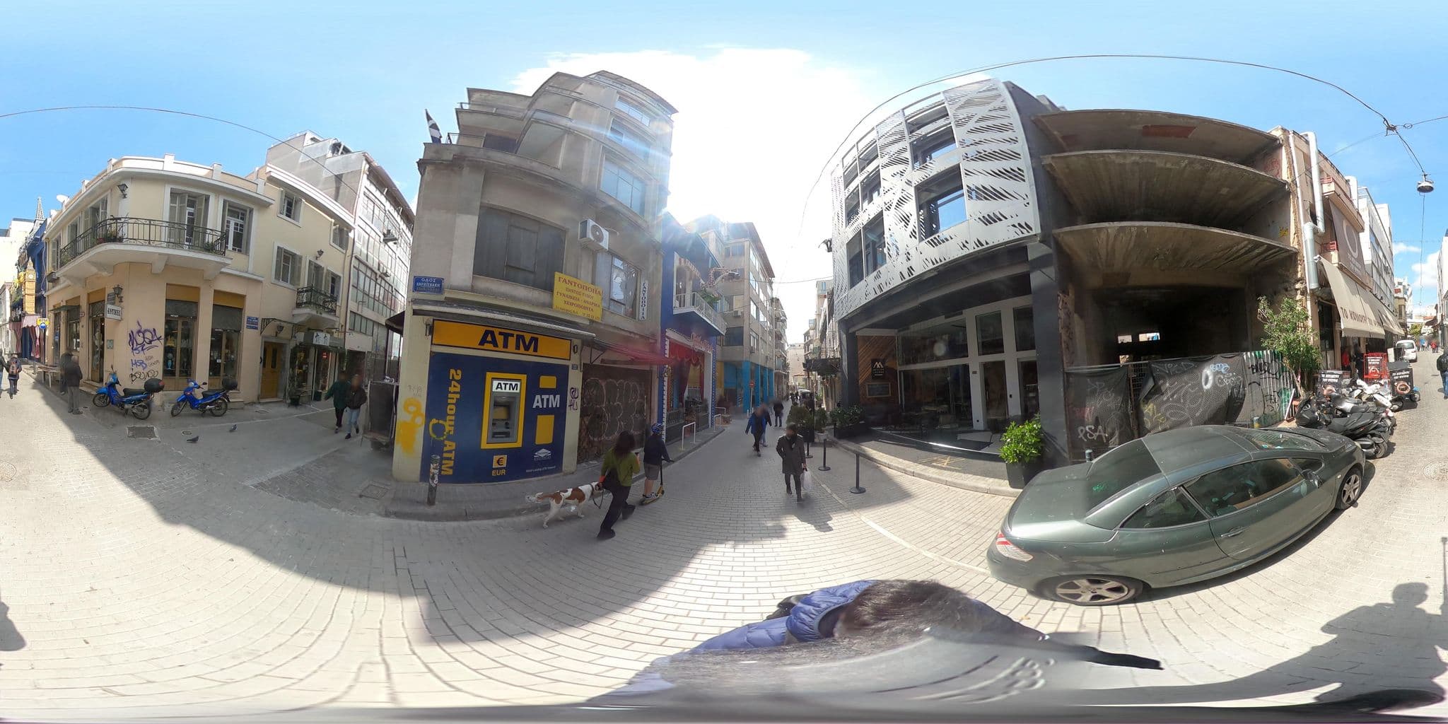 Street view near Urban Nest, Athens