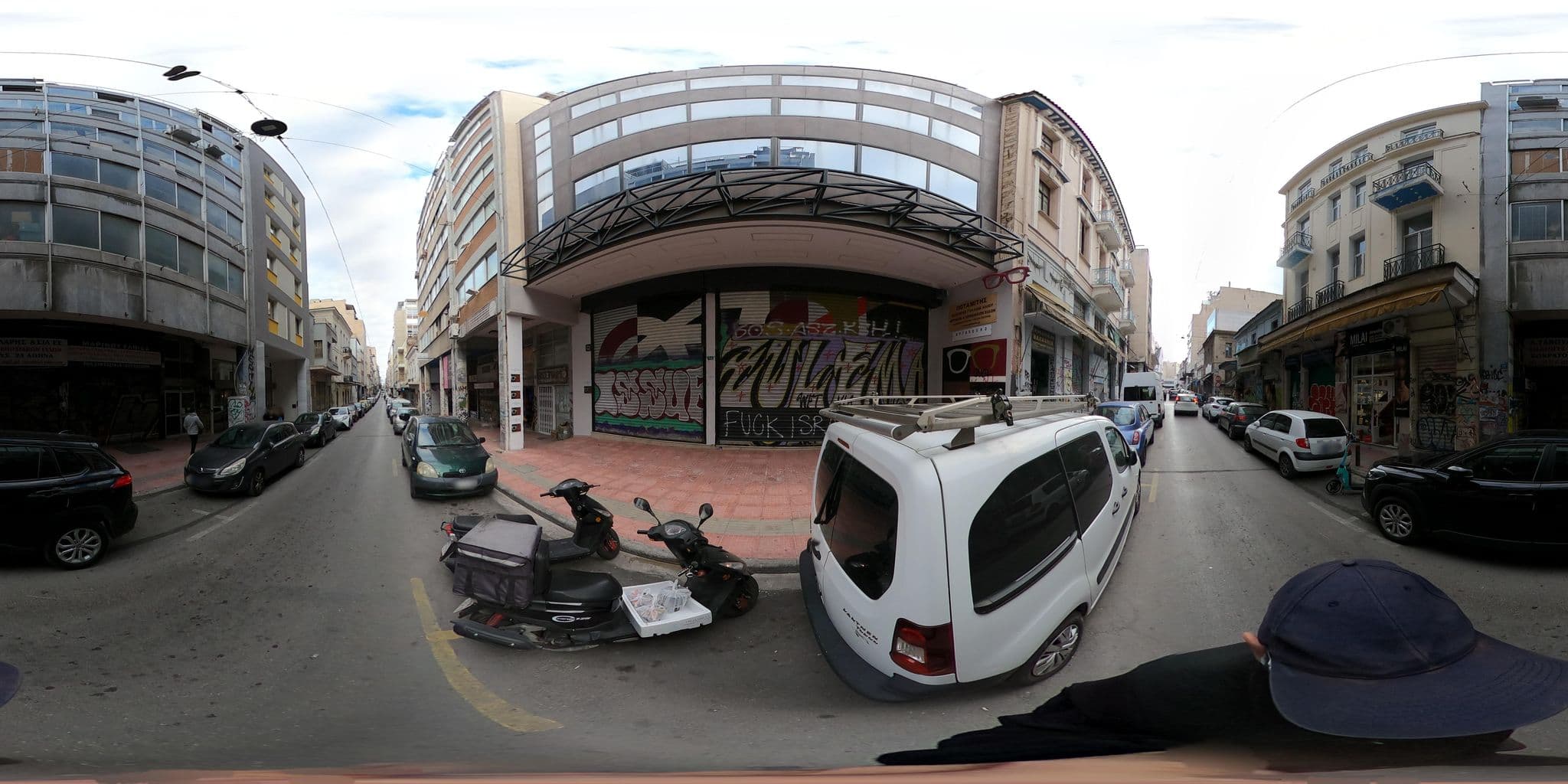 Street view near Psiri, Athens