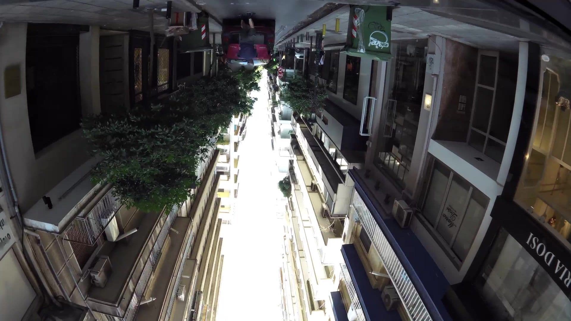 Street view near Teight Hotel, Thessaloníki — © kaartcam (CC BY-SA · Mapillary)