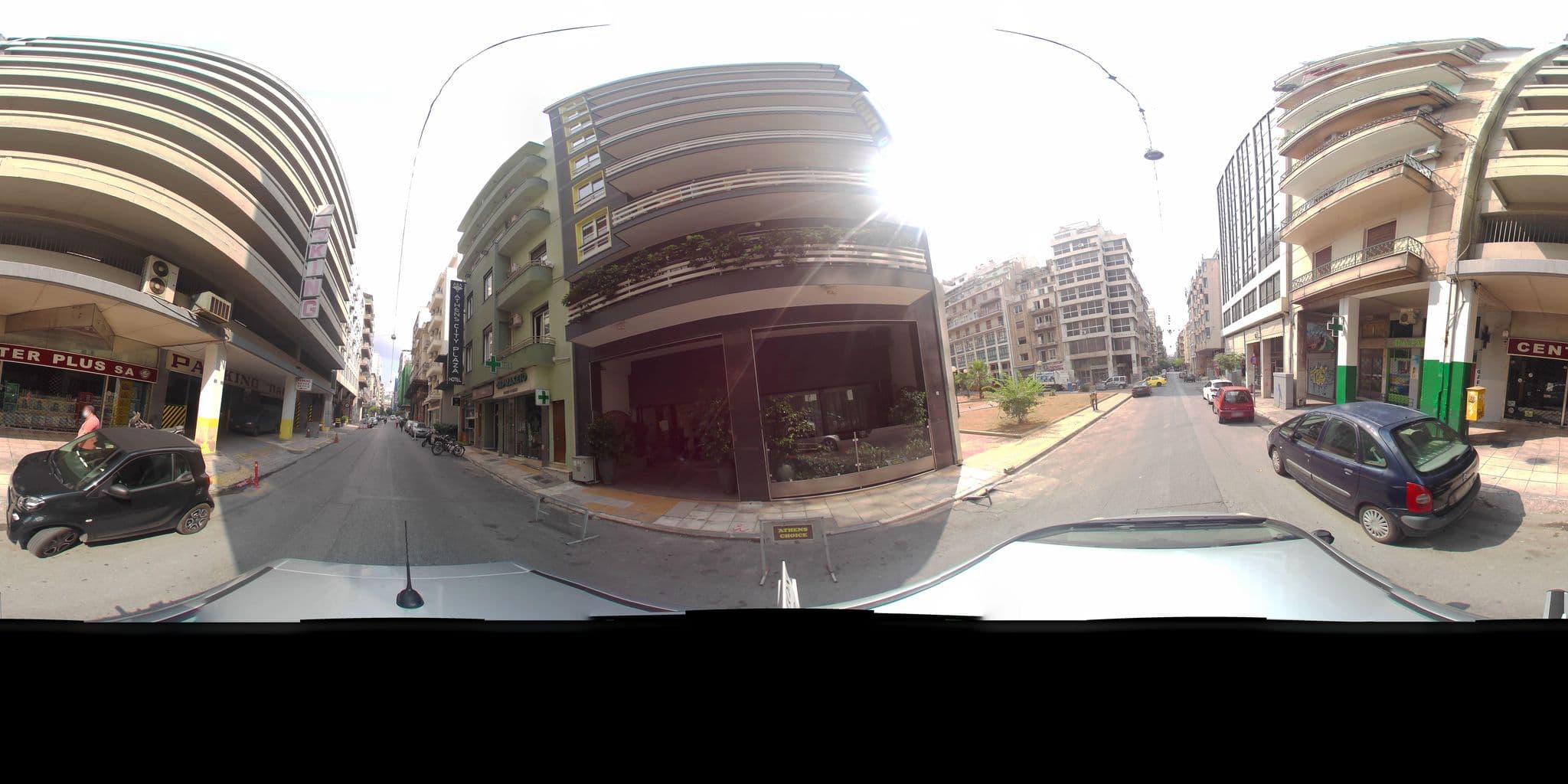 Street view near Athens Choice, Athens