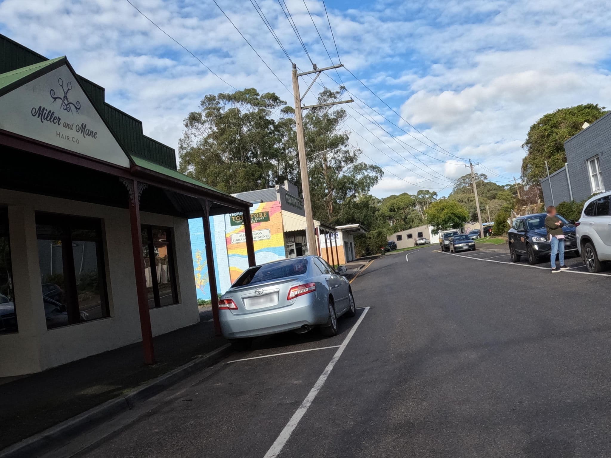 Street view near The Timboon, Timboon — © skillsy (CC BY-SA · Mapillary)