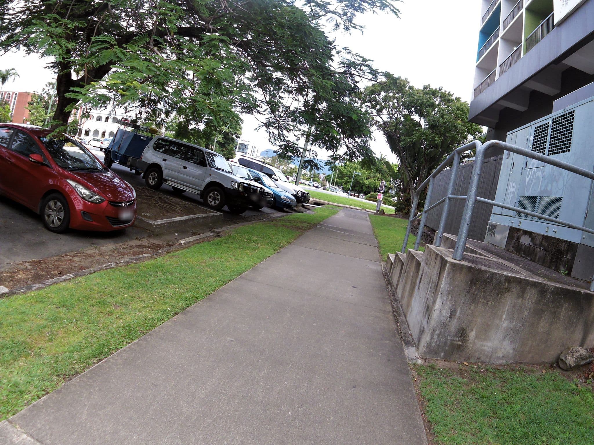 Street view near Cairns Plaza Hotel, Cairns City — © skillsy (CC BY-SA · Mapillary)