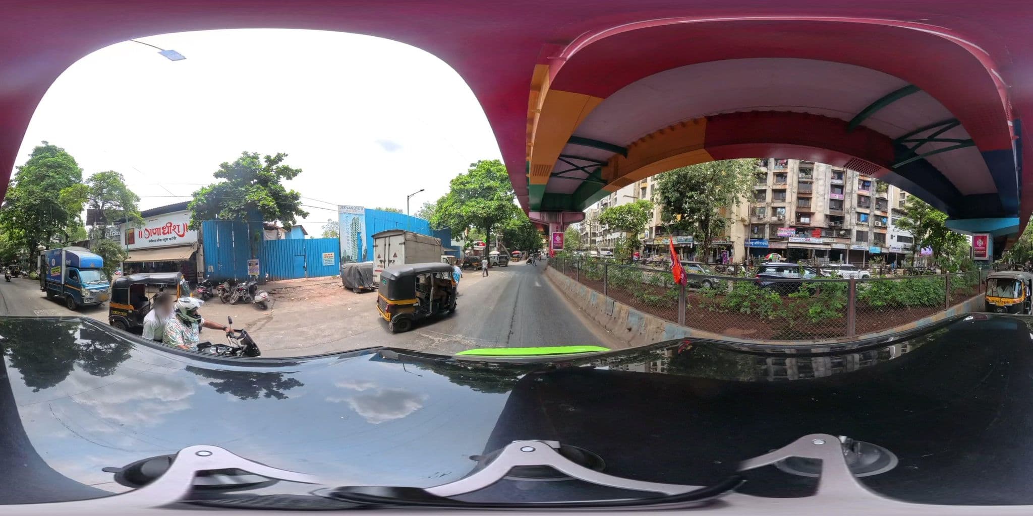 Street view near Sheetal Grill, Thāne — © skysign (CC BY-SA · Mapillary)