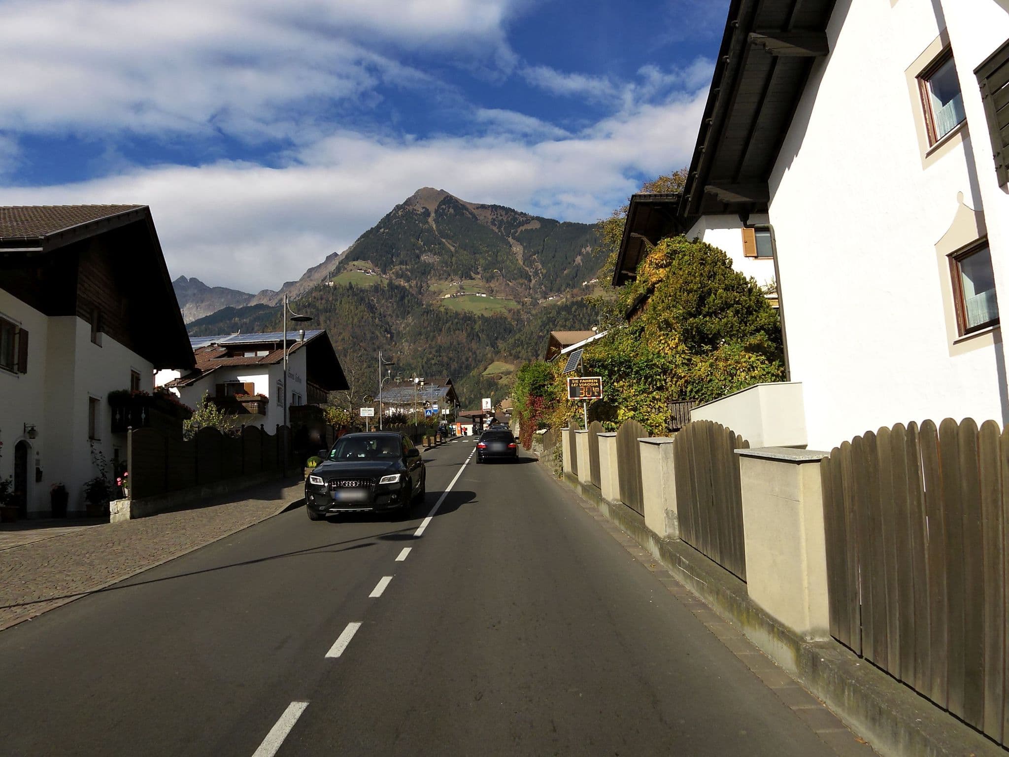 Street view near Elsler, Tirolo