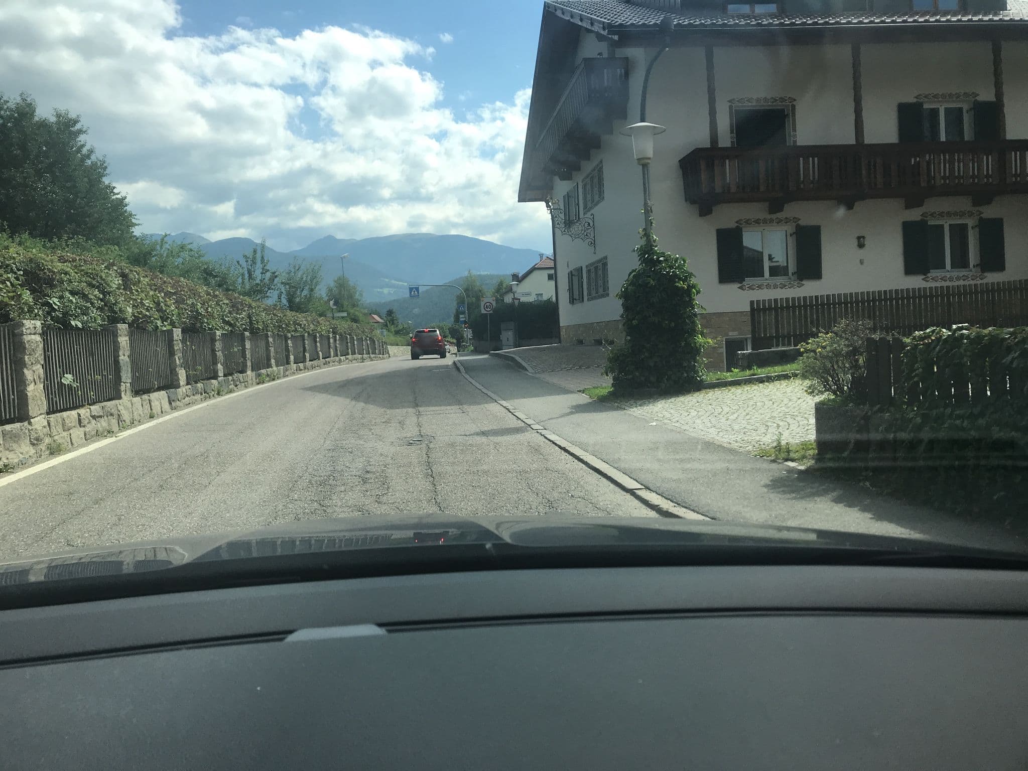 Street view near Pension Burgblick, San Lorenzo di Sebato — © atze777 (CC BY-SA · Mapillary)