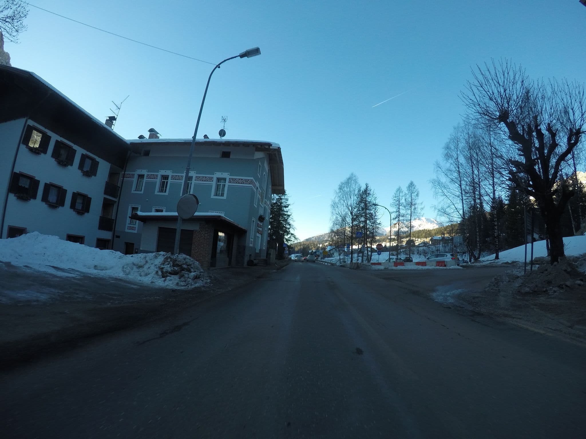 Street view near Hotel San Giovanni, Vigo di Fassa — © chrisbeddow (CC BY-SA · Mapillary)