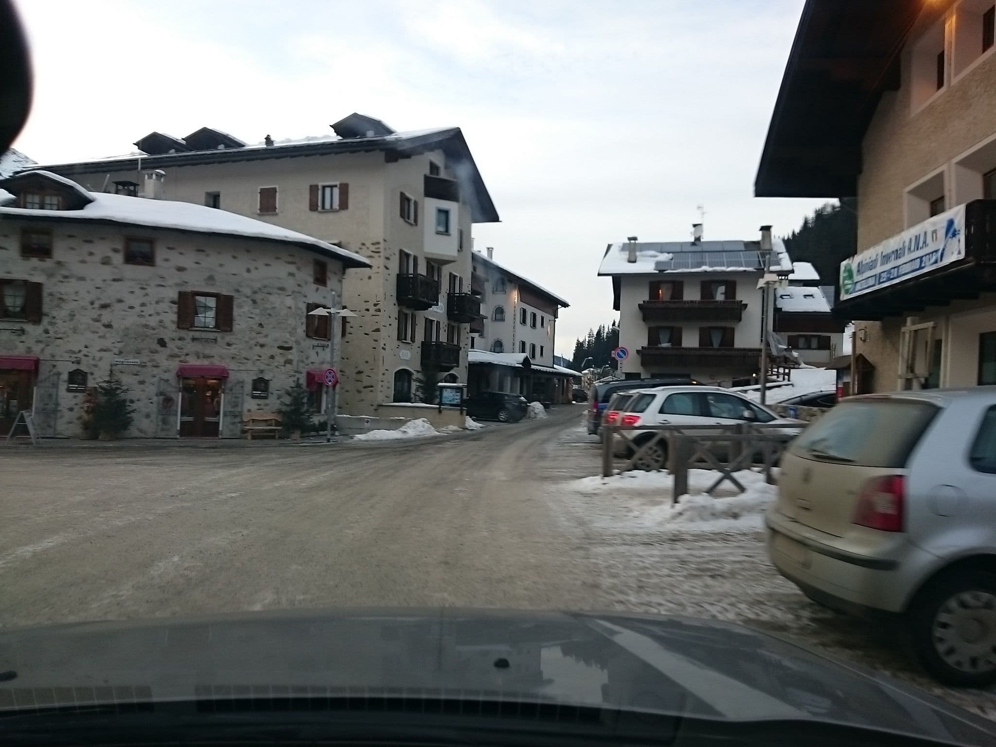 Street view near Hotel Compagnoni, San Nicolò — © voschix (CC BY-SA · Mapillary)