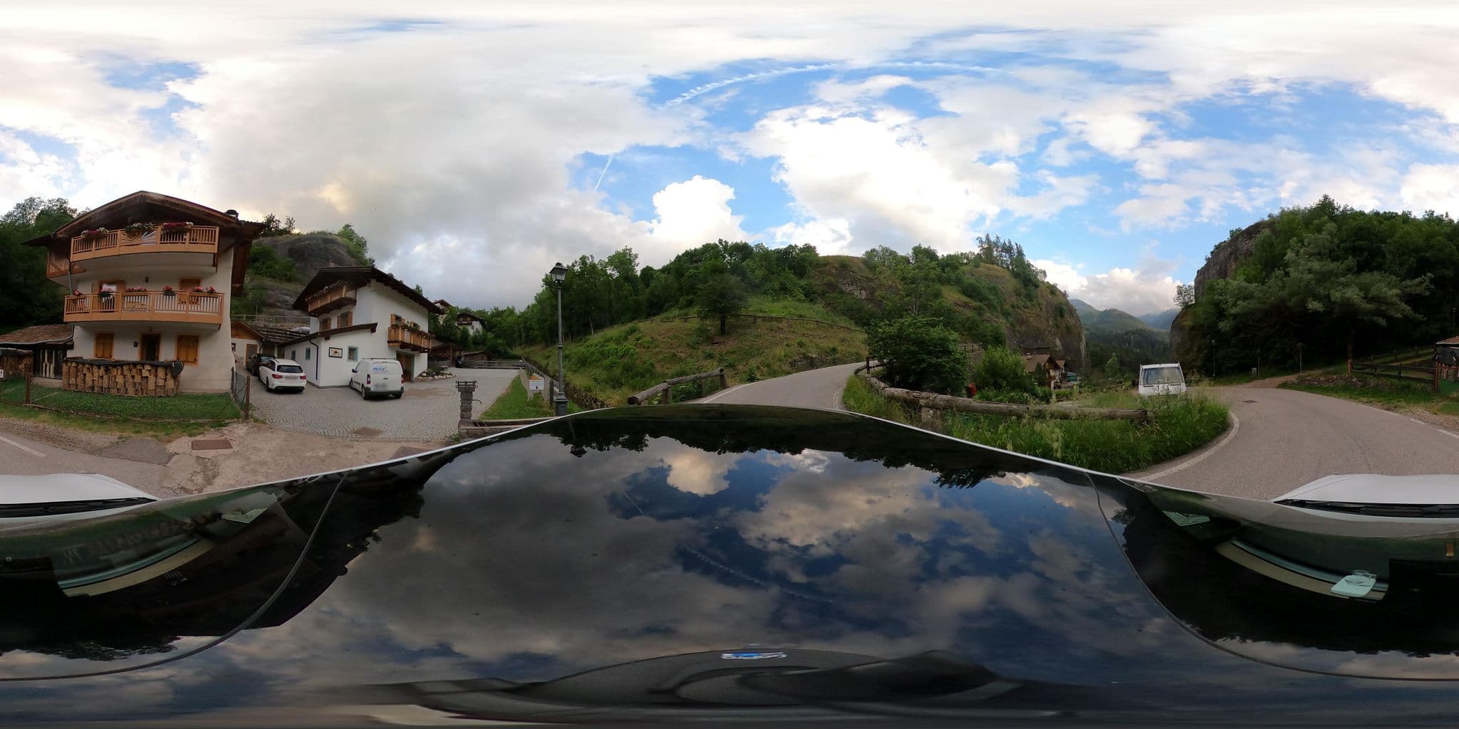 Street view near Al Molin B&B, Cavalese — © peterleth (CC BY-SA · Mapillary)