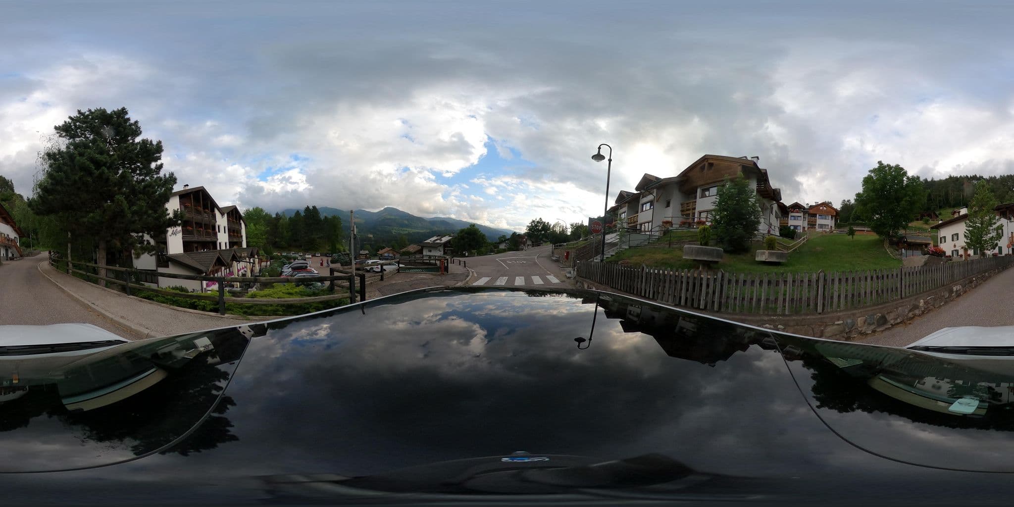 Street view near Aparthotel Des Alpes, Cavalese — © peterleth (CC BY-SA · Mapillary)