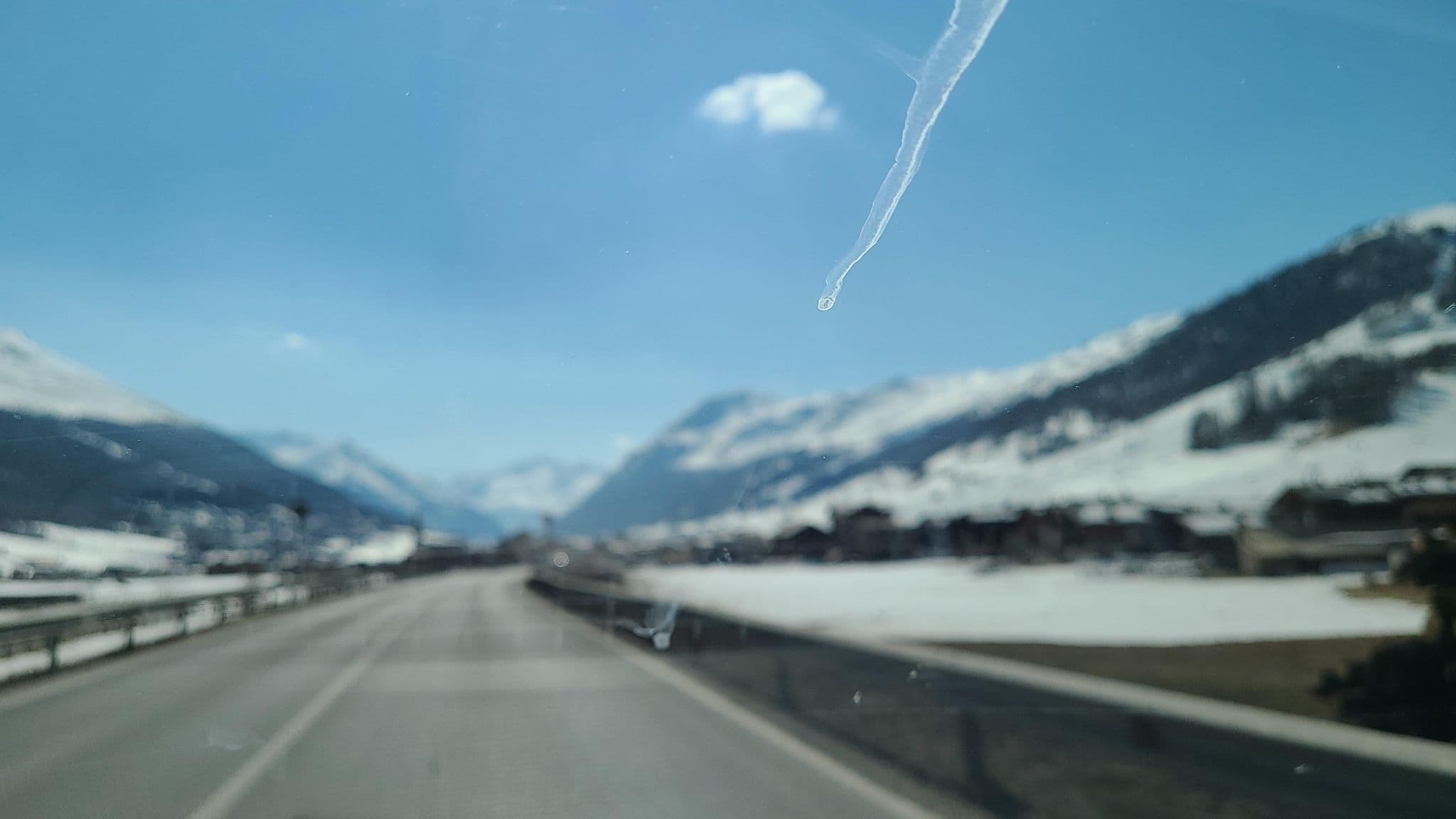 Street view near Chalet des alpes, Livigno