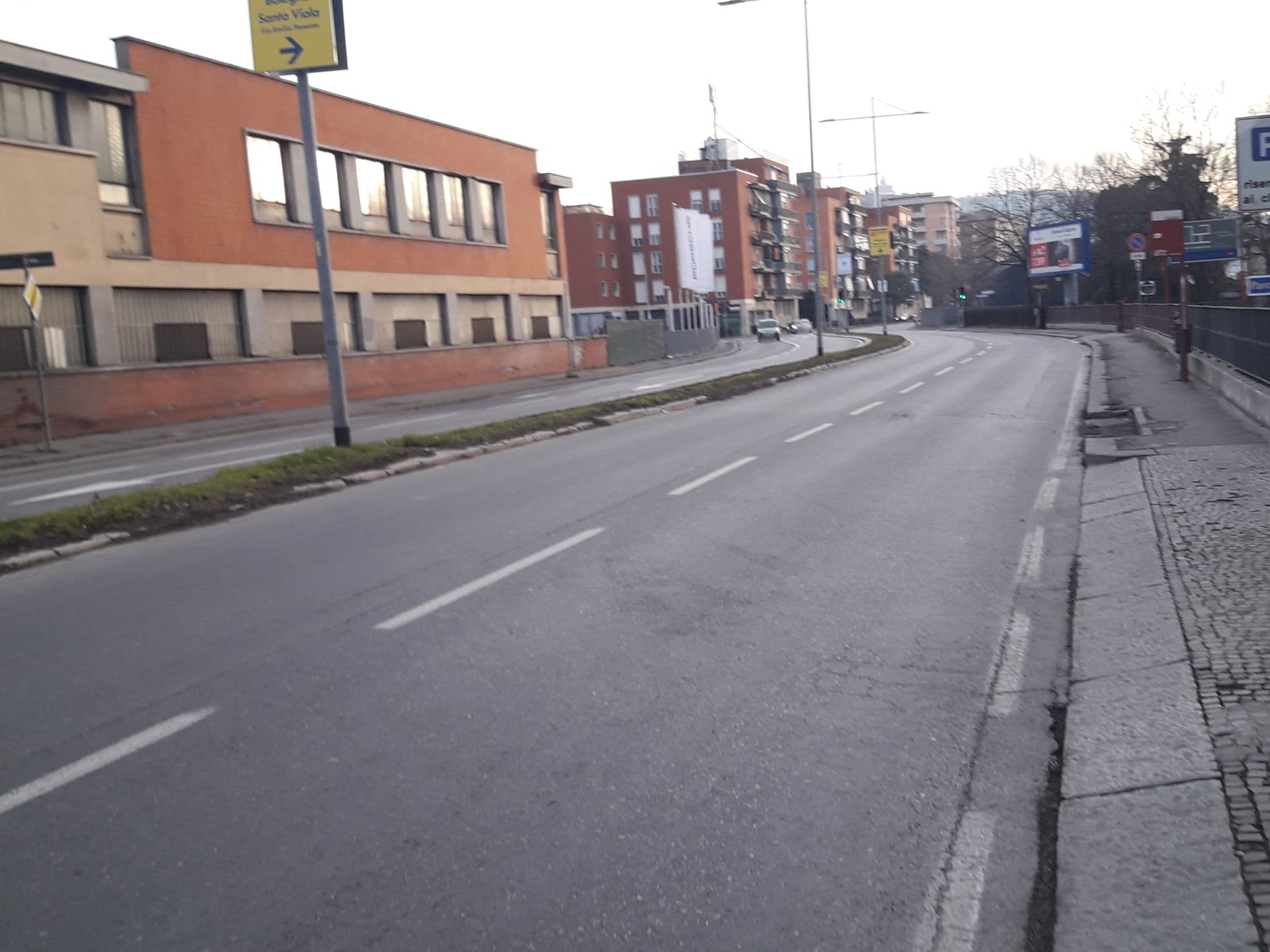 Street view near Hotel Maggiore, Bologna