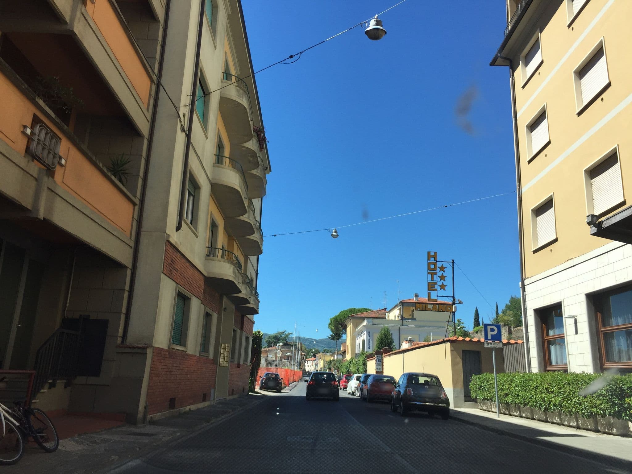 Street view near Hotel Milano, Pistoia — © mapillary_service (CC BY-SA · Mapillary)