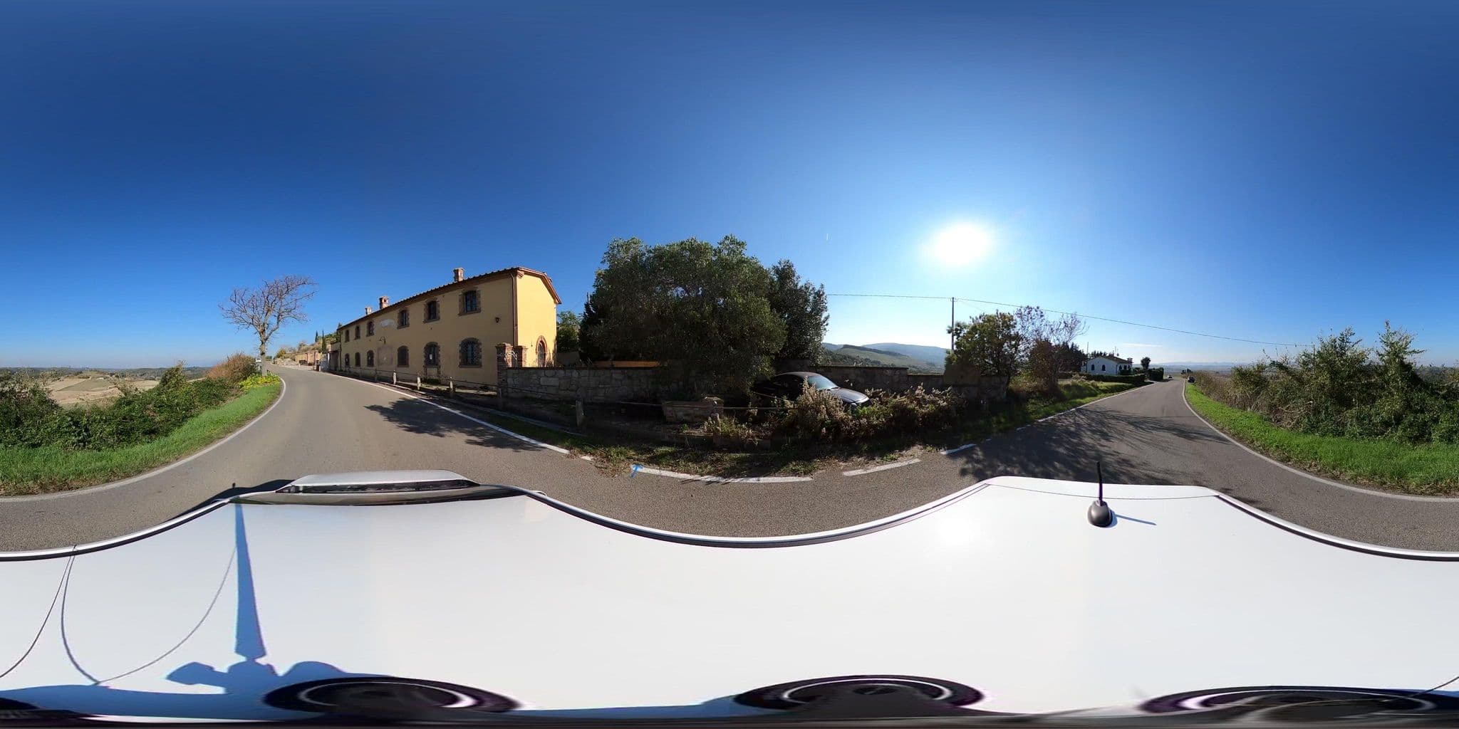 Street view near Agriturismo Madonna dei Monti, Casciana Terme — © momix (CC BY-SA · Mapillary)