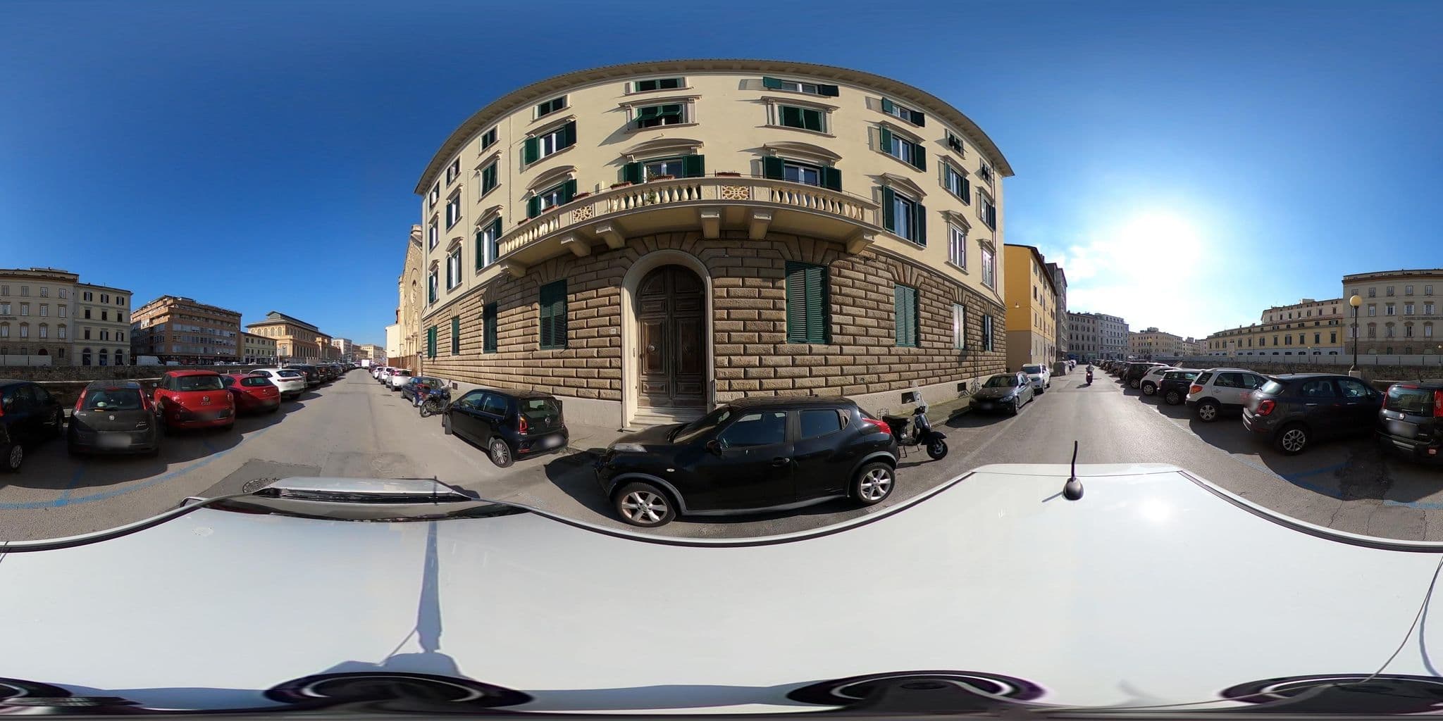 Street view near Novecento, Livorno — © momix (CC BY-SA · Mapillary)