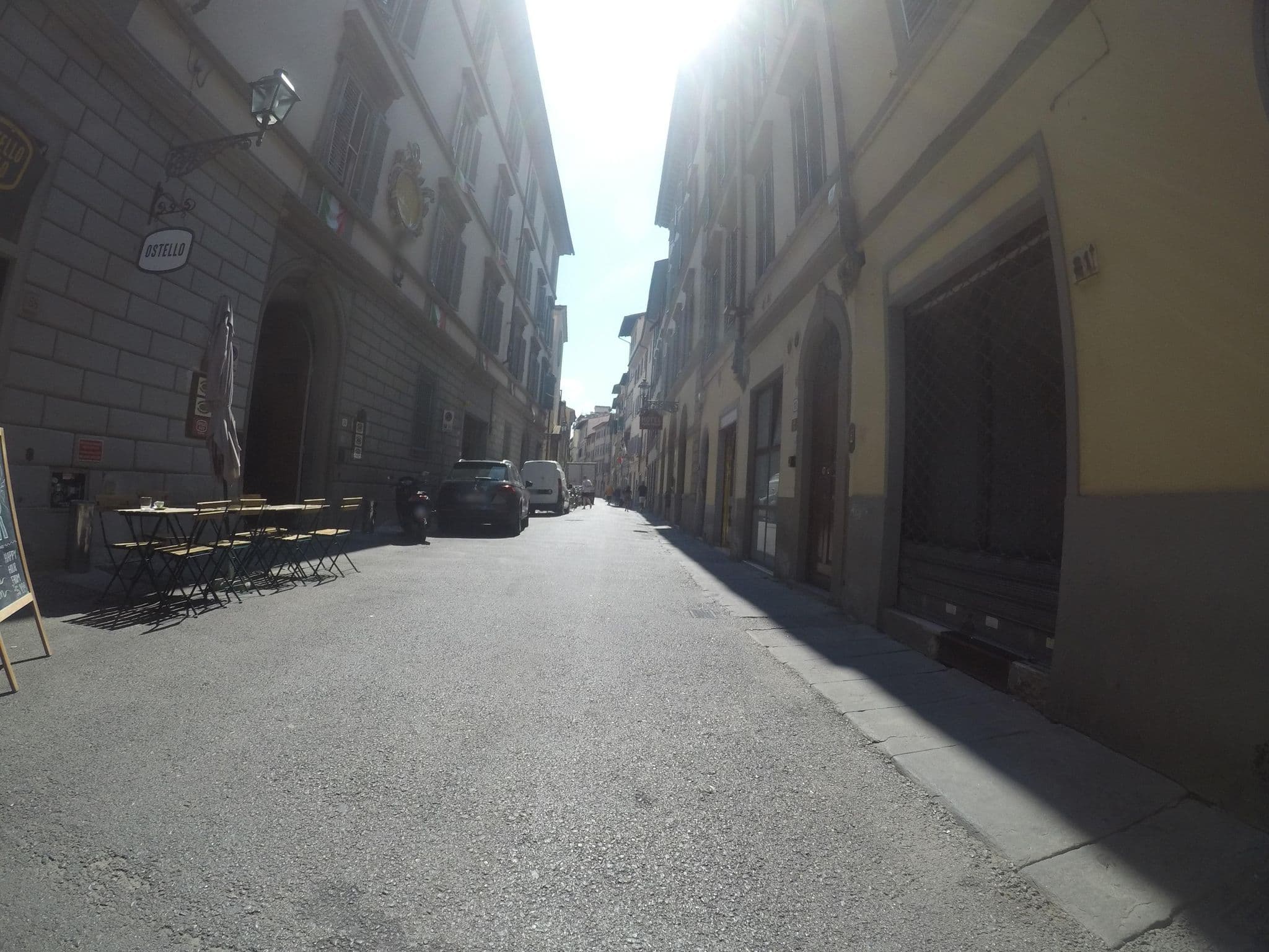 Street view near Ostello Bello, Florence