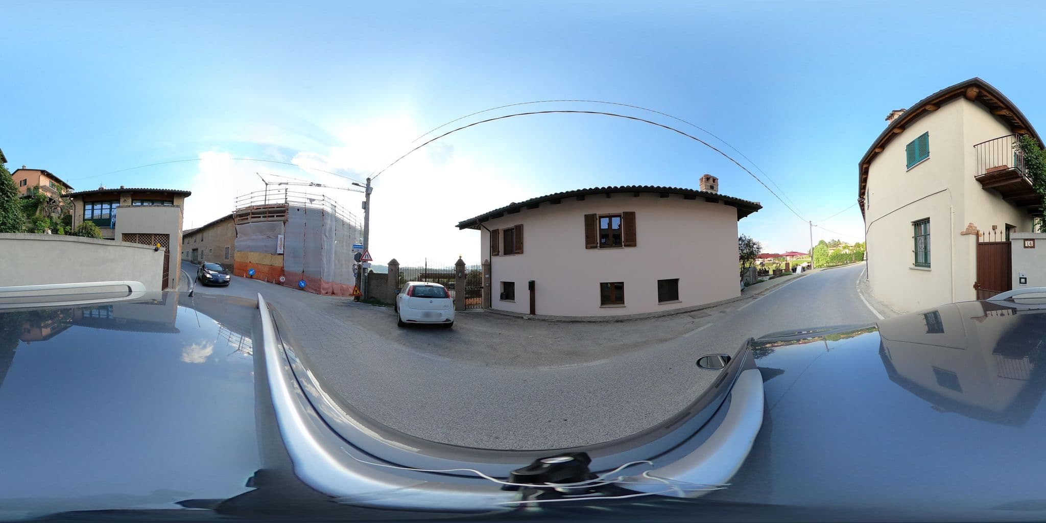 Street view near A cà 'd Calin, Monforte d'Alba — © canfe (CC BY-SA · Mapillary)