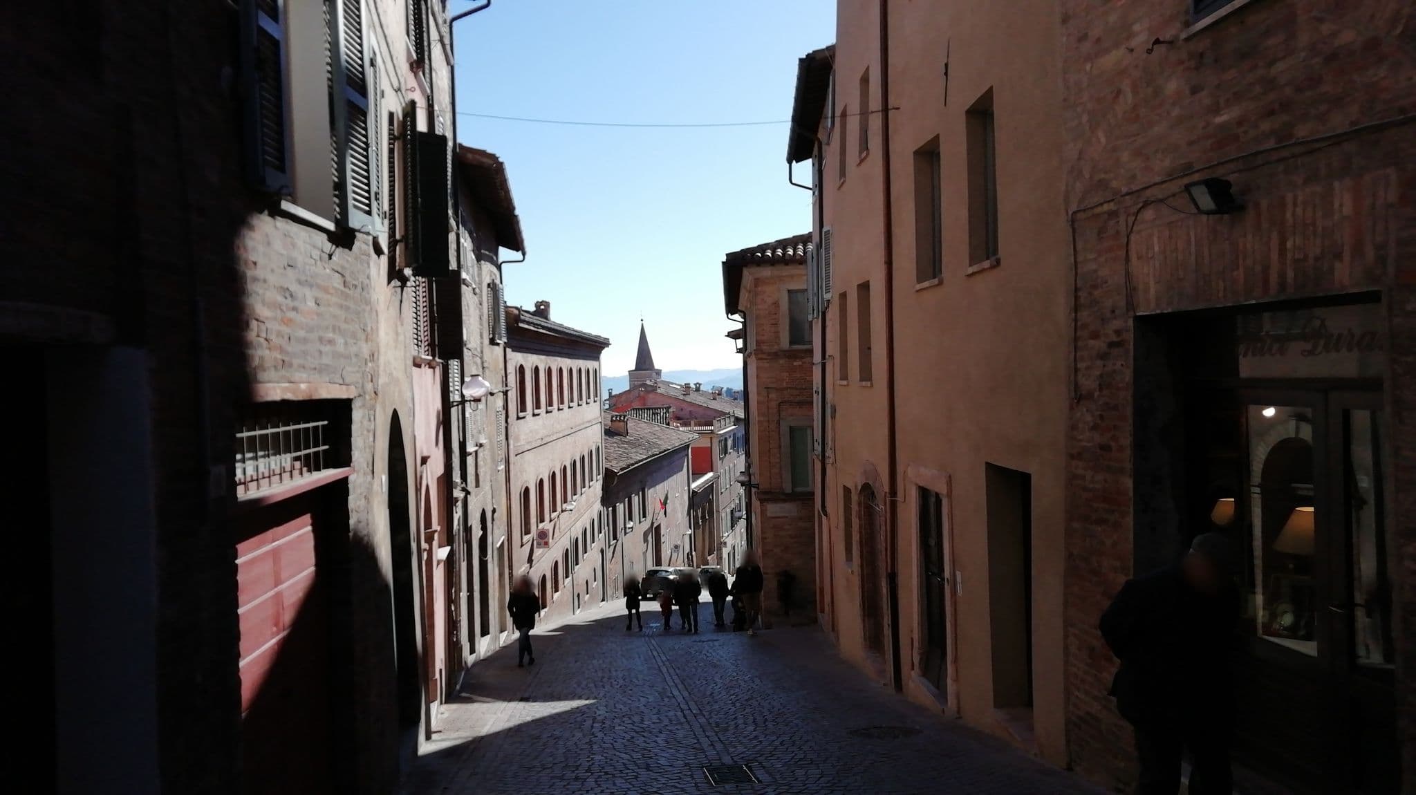 Street view near Albornoz, Urbino — © andrea_riprogeo (CC BY-SA · Mapillary)