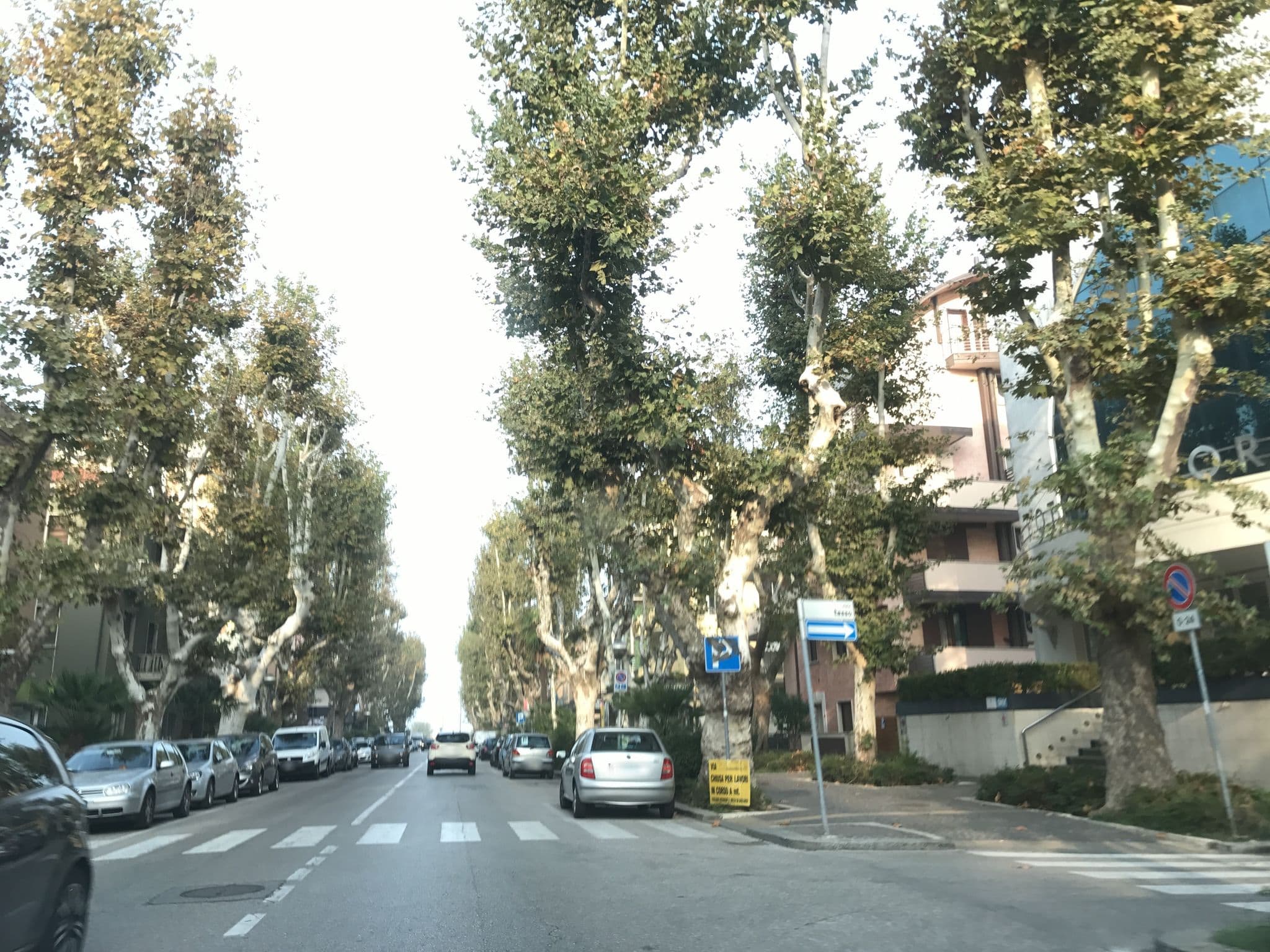 Street view near Luxor, Rimini