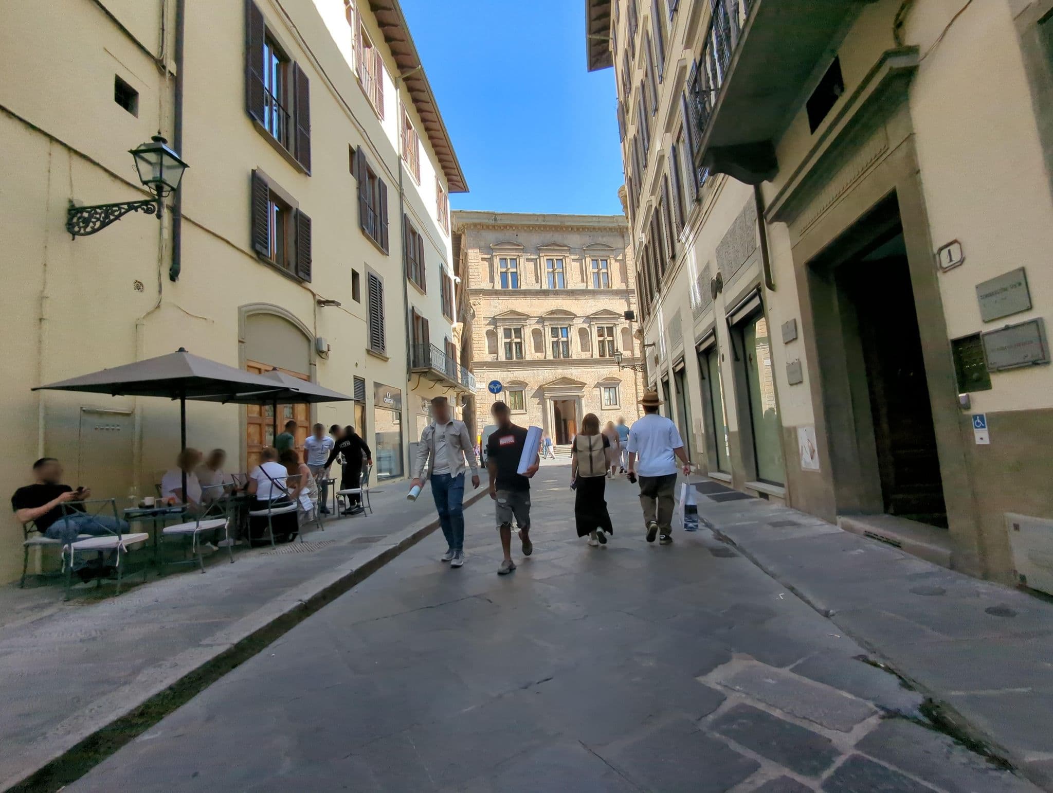 Street view near Tornabuoni Beacci, Florence