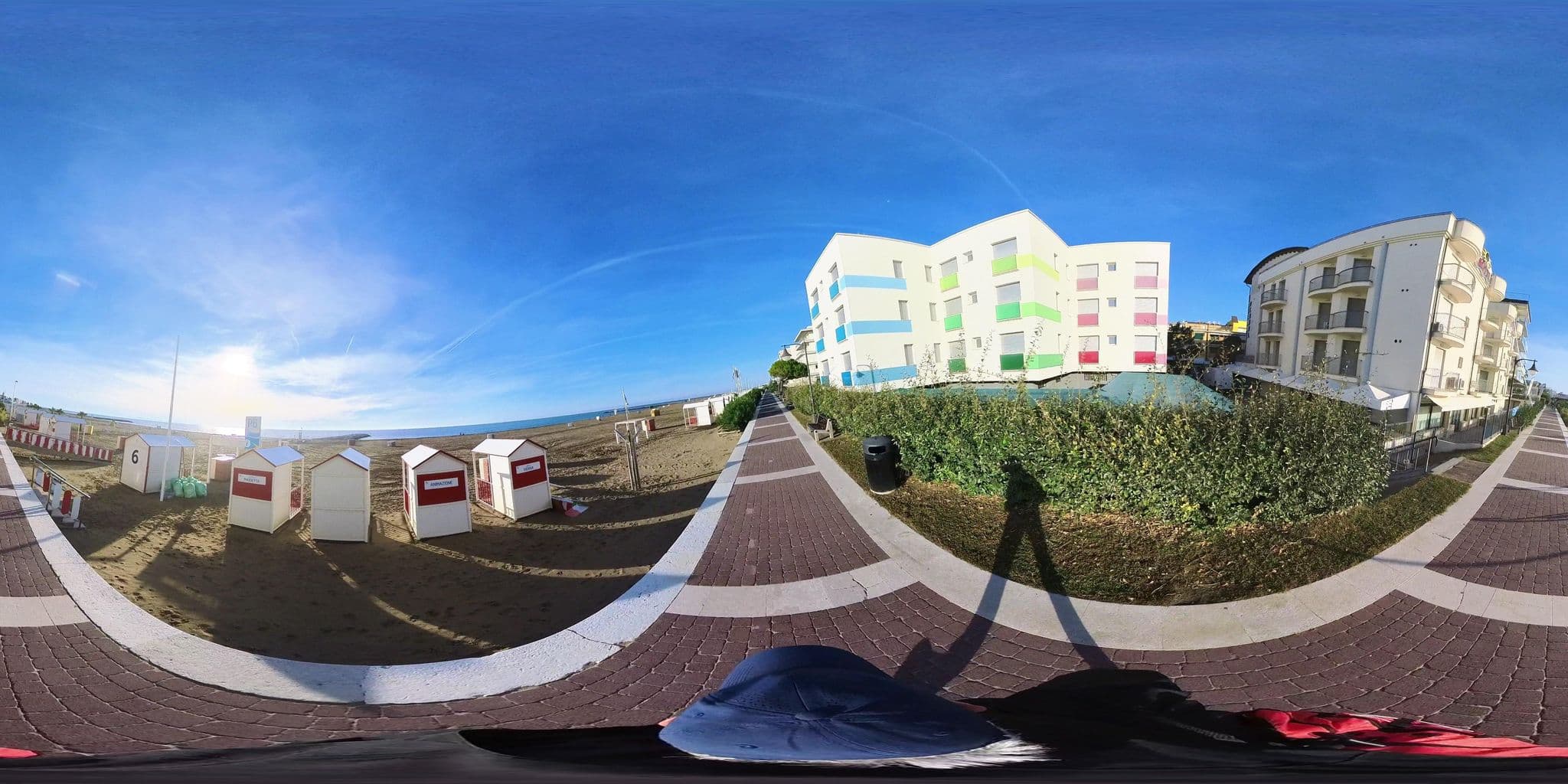 Street view near Soggiorno Aurora, Caorle