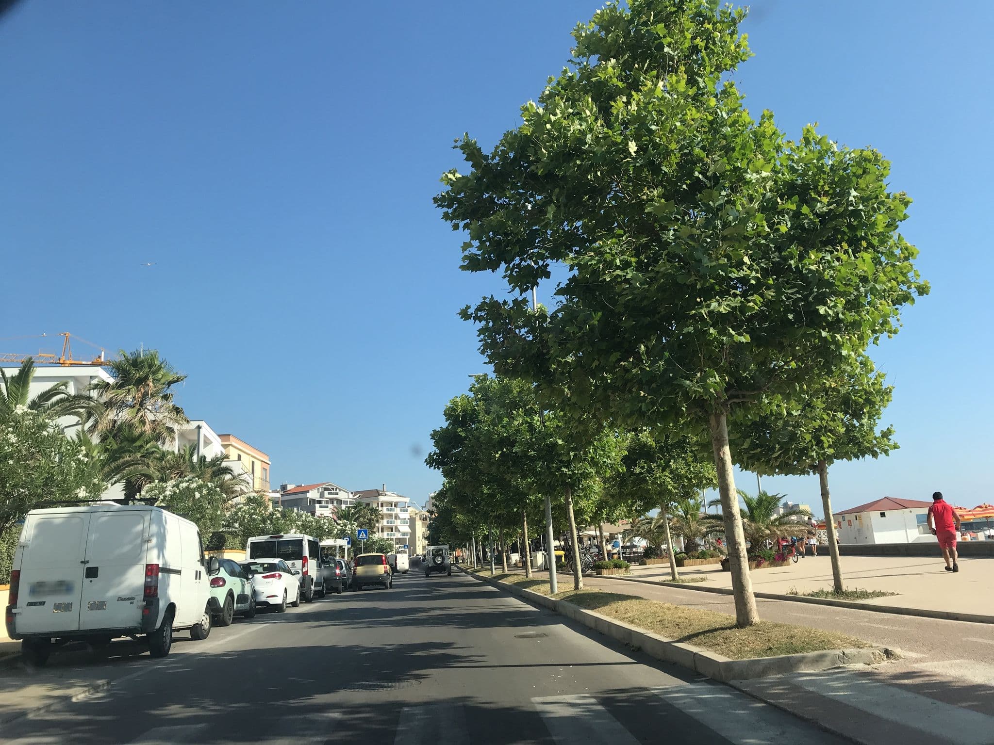 Street view near Hotel Florida, Alghero