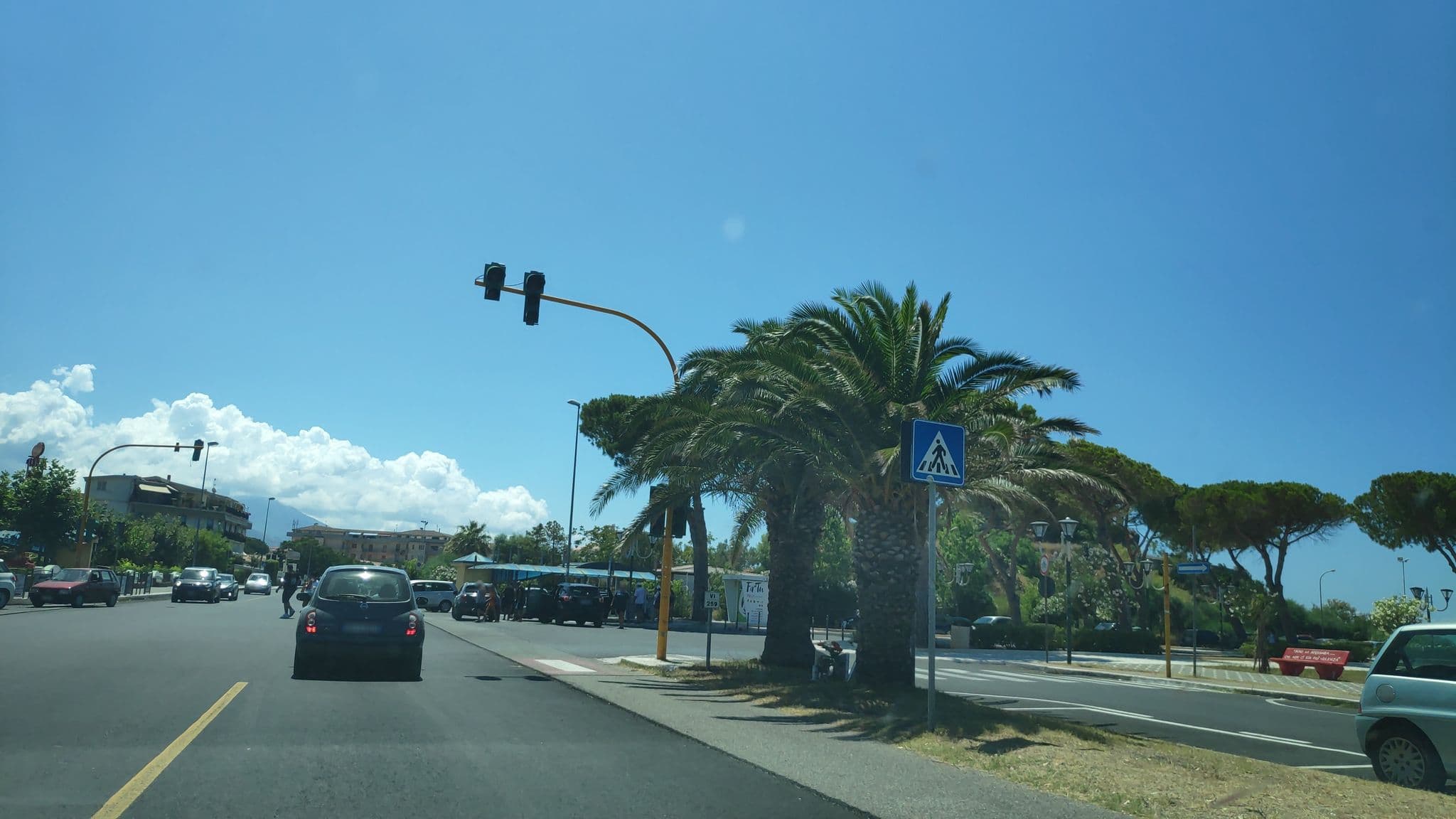 Street view near Hotel Genova, Scalea — © marcuscalabresus (CC BY-SA · Mapillary)