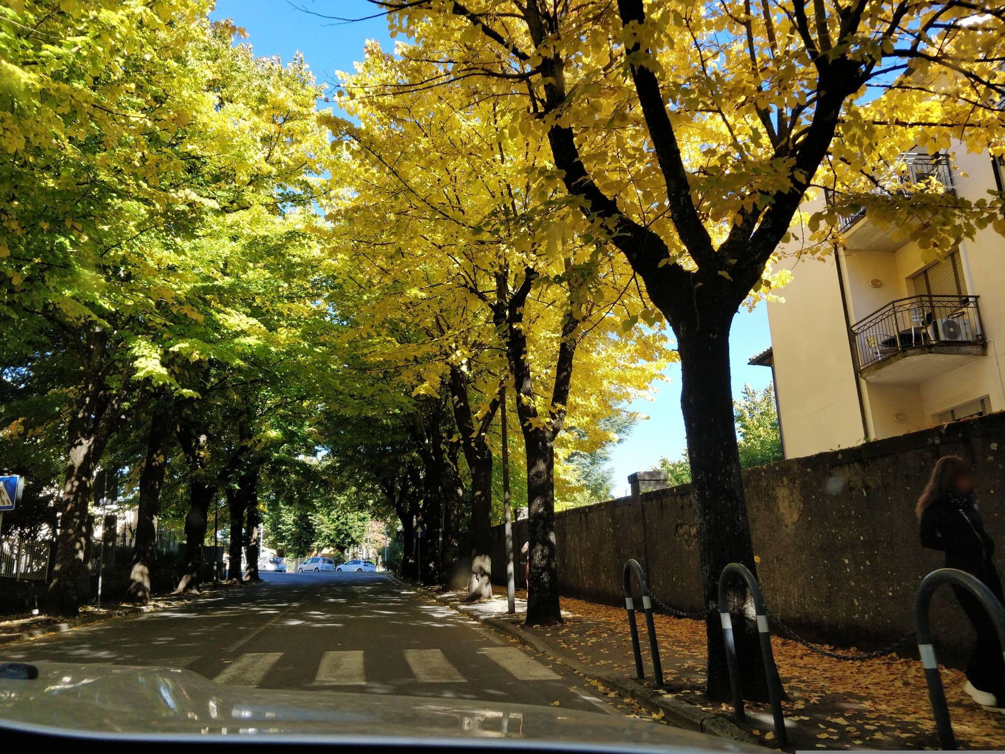 Street view near Hotel Fabbrini, Abbadia San Salvatore — © panbauletto (CC BY-SA · Mapillary)
