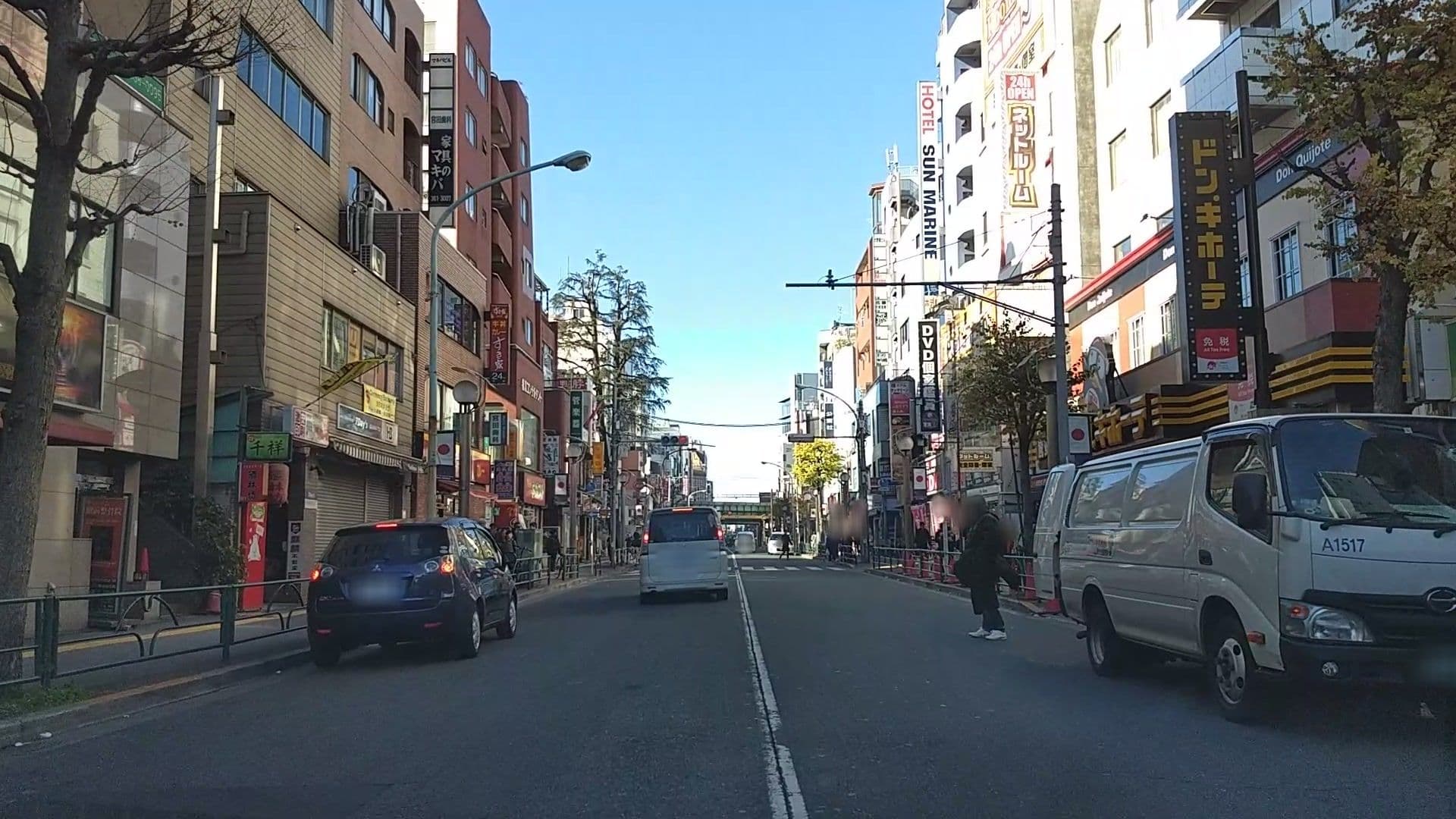 Street view near Tokyo Plaza Hotel, Ōkubo — © drivephotograph (CC BY-SA · Mapillary)
