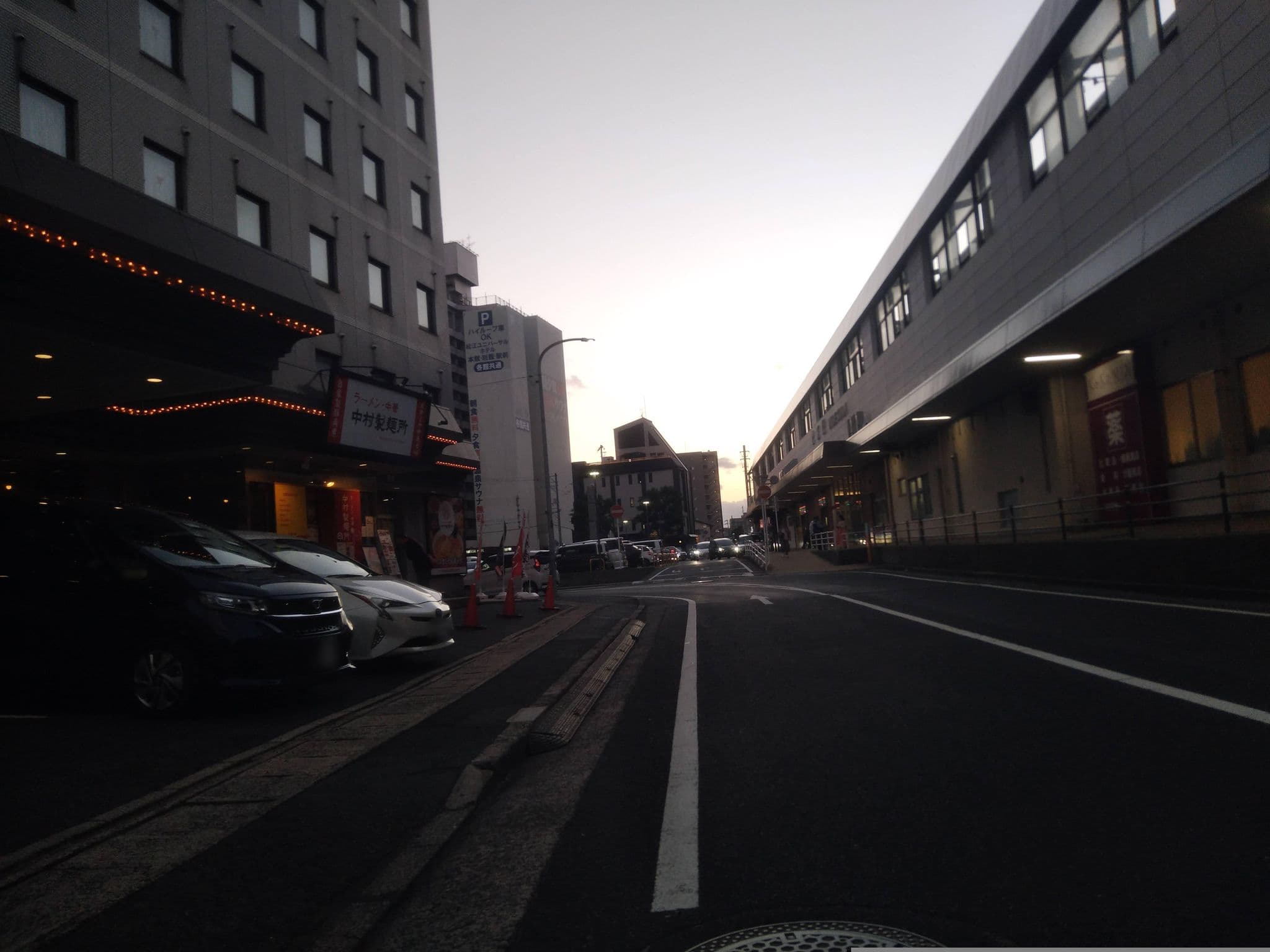 Street view near HOTEL α-1 第二松江, Matsue — © yasunari (CC BY-SA · Mapillary)