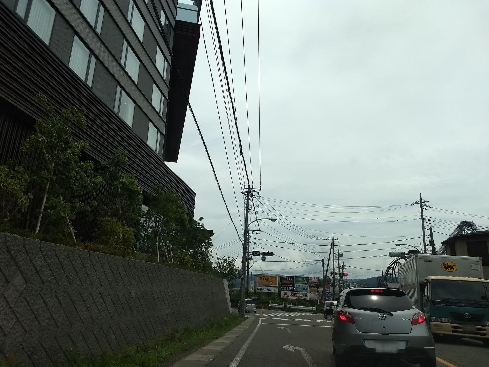 Street view near HOTEL MYSTAYS Fuji, Fujiyoshida — © drivephotograph (CC BY-SA · Mapillary)