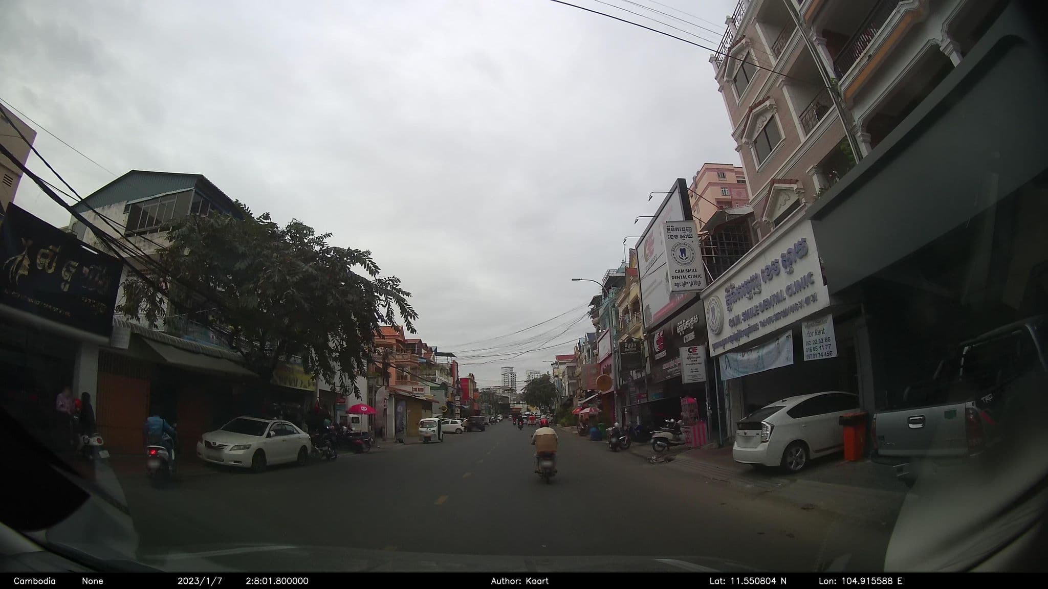 Street view near Guest-House Kiyo, Tuŏl Tumpung — © kaart_2 (CC BY-SA · Mapillary)