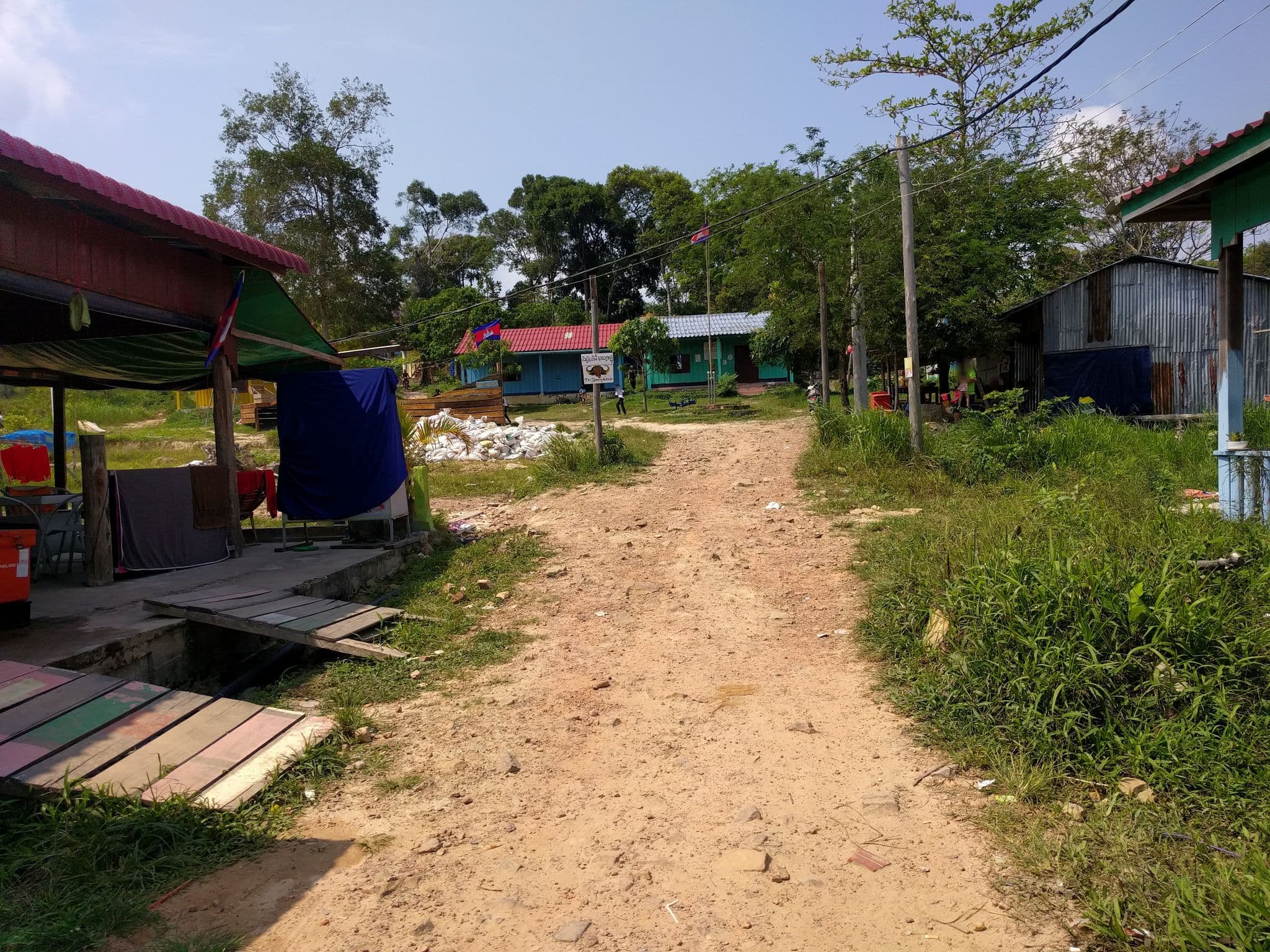Street view near Macondo, Sihanoukville