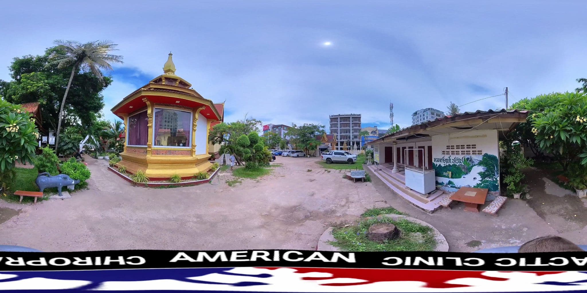 Street view near Mixay Paradise, Vientiane — © DrLogan (CC BY-SA · Mapillary)